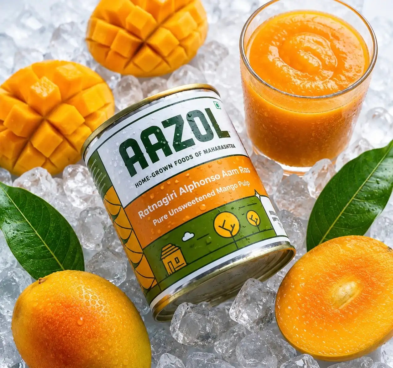 How to Mix the Perfect Summer Mango Milkshake Using Pure Alphonso Pulp