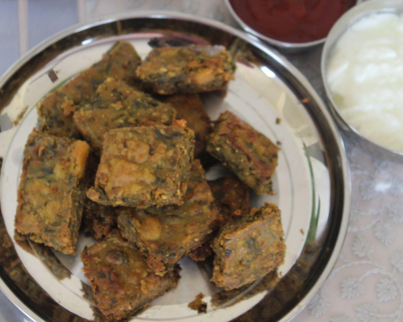 Kothimbir Vadi Recipe Using Thalipeeth Flour