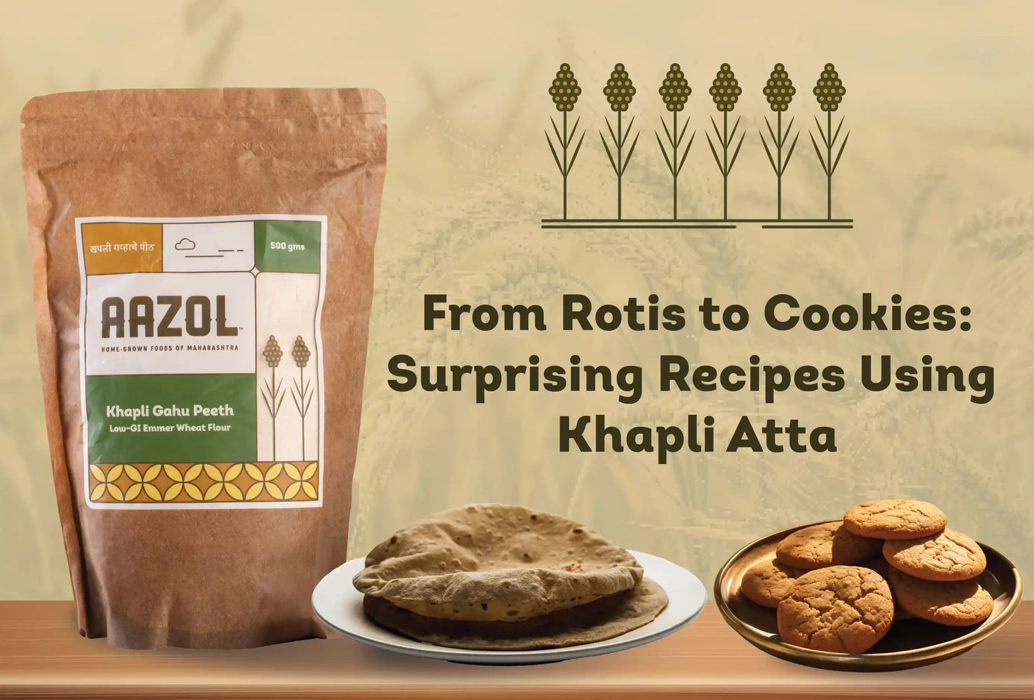 From Rotis to Cookies: Interesting Recipes Using Khapli Atta