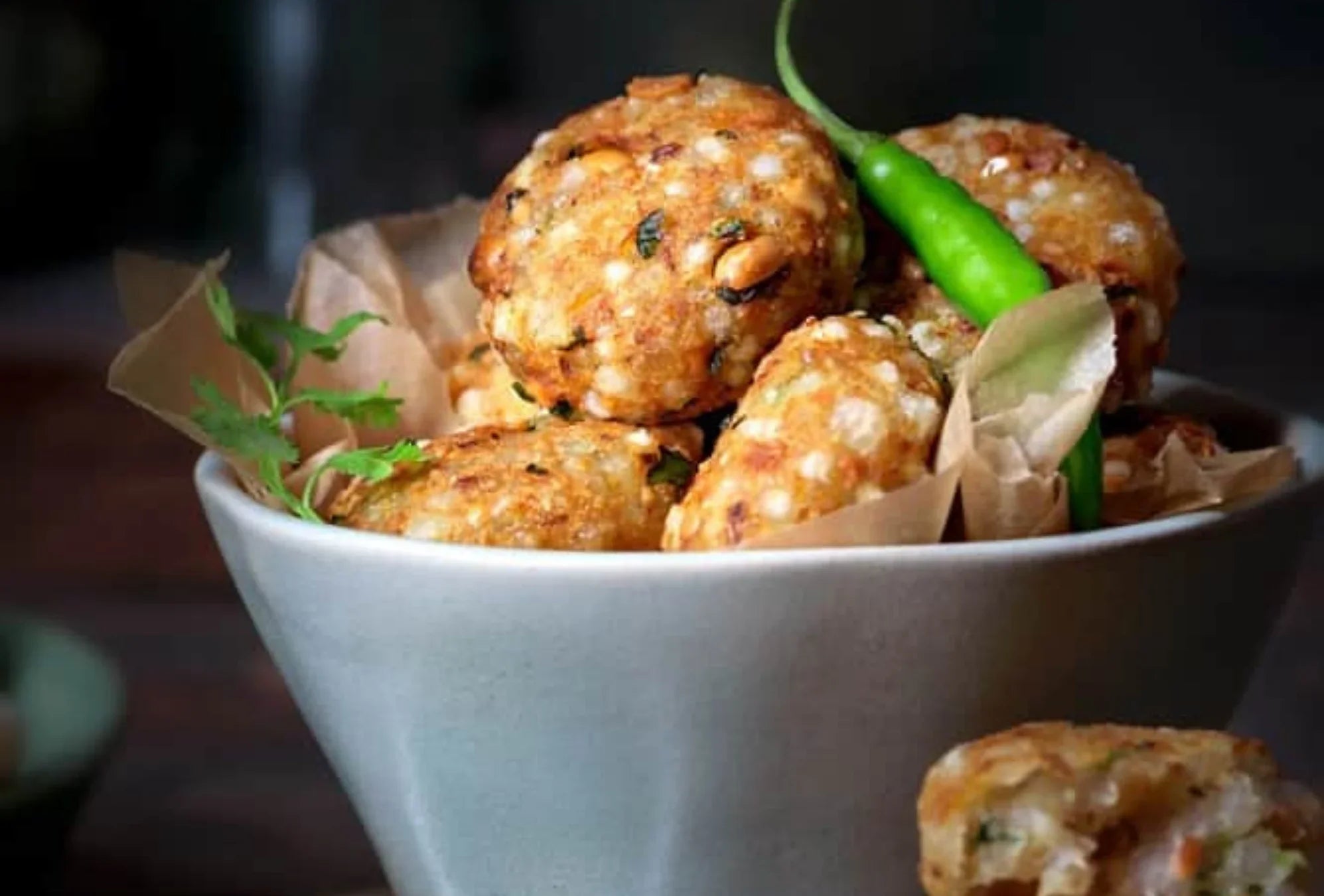 Making Low-Calorie Sabudana Vadas