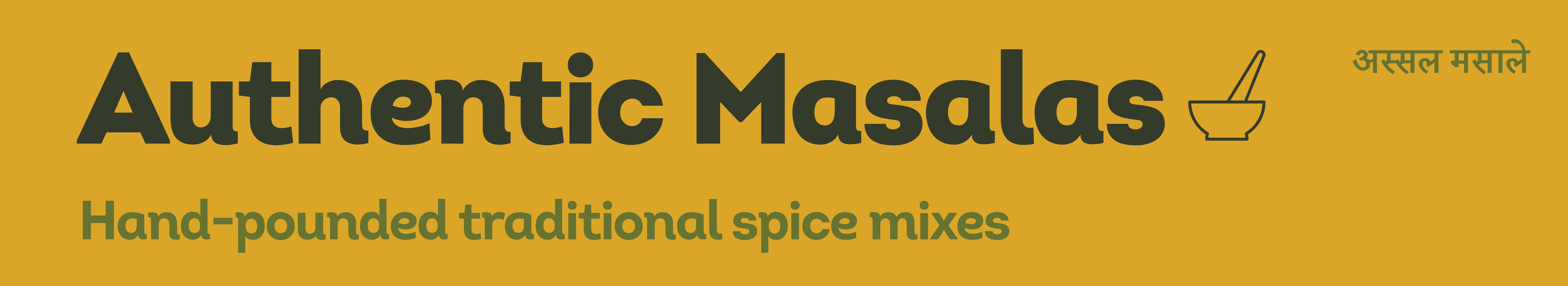 Authentic Masalas