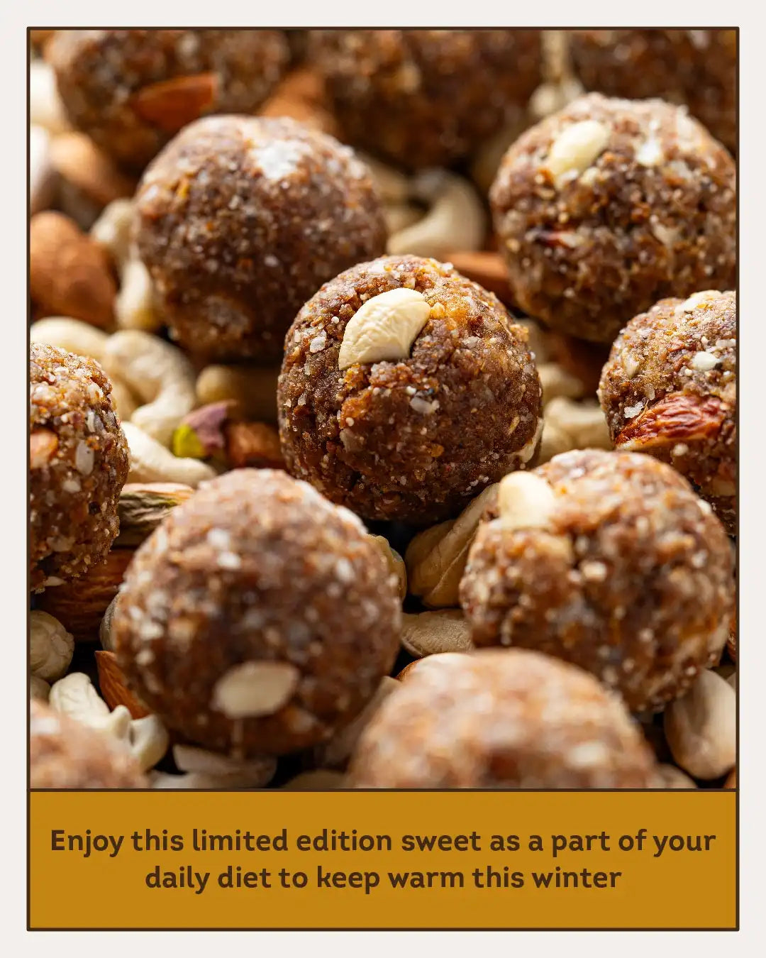 Premium Dry Fruit Gond Laddu: Limited Edition Dink Ladoo (450g/900g)
