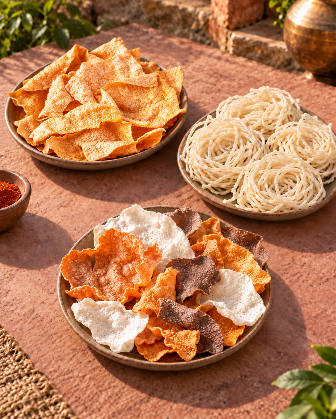Maharashtrian Papads Combo
