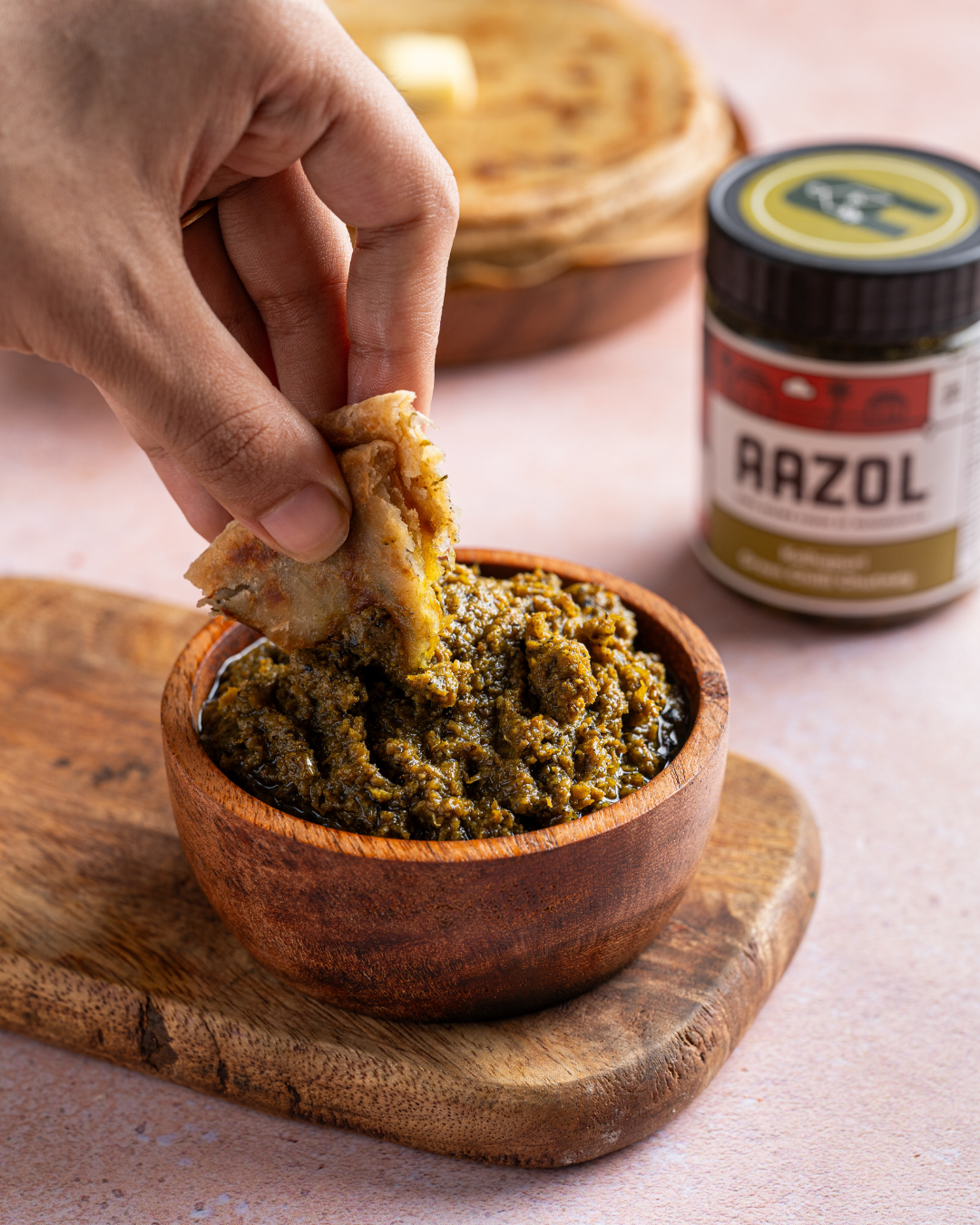 Green Chilli Chutney: Kolhapuri Thecha (200g /400g)