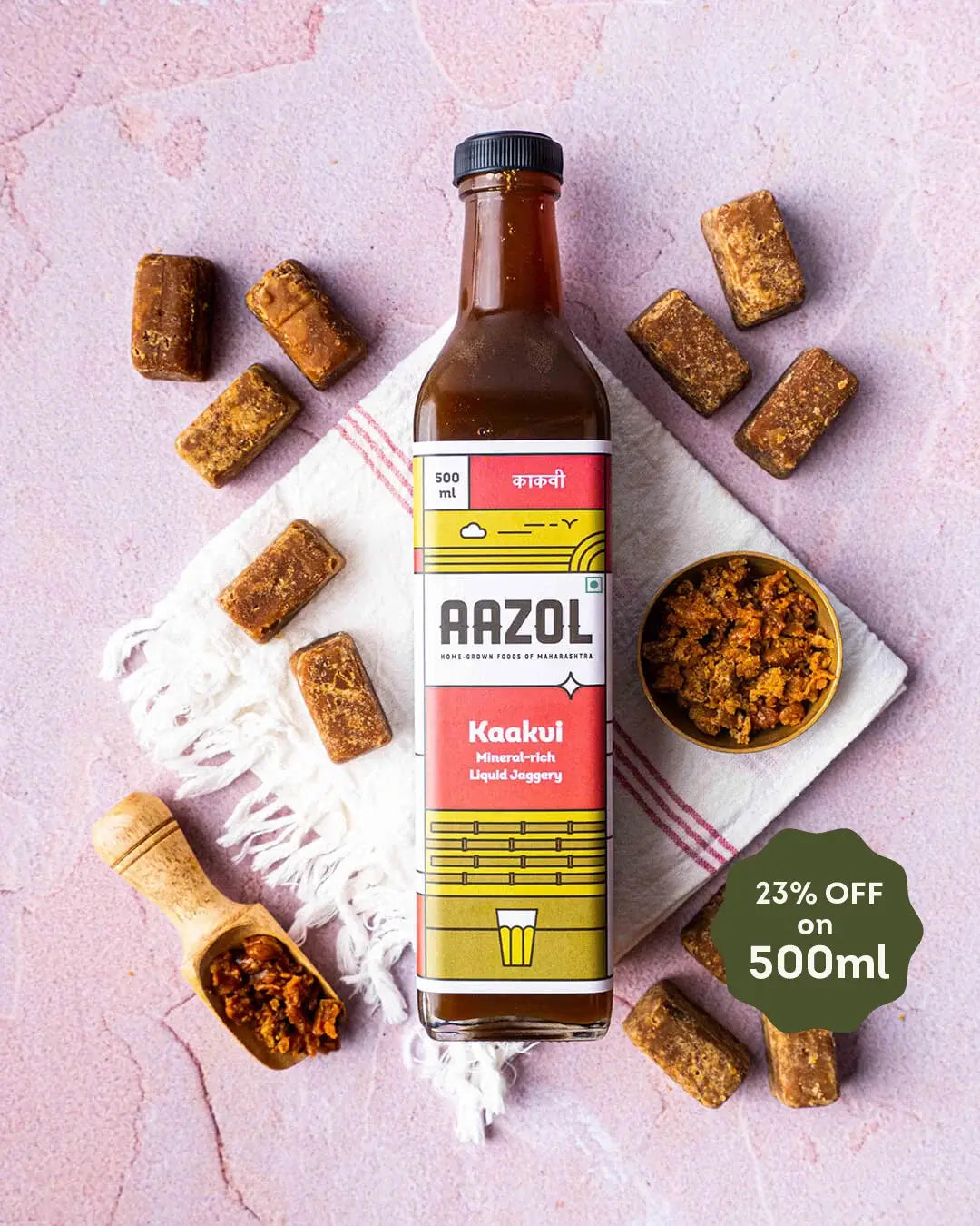 Liquid Jaggery: Kaakvi (250ml/500ml)