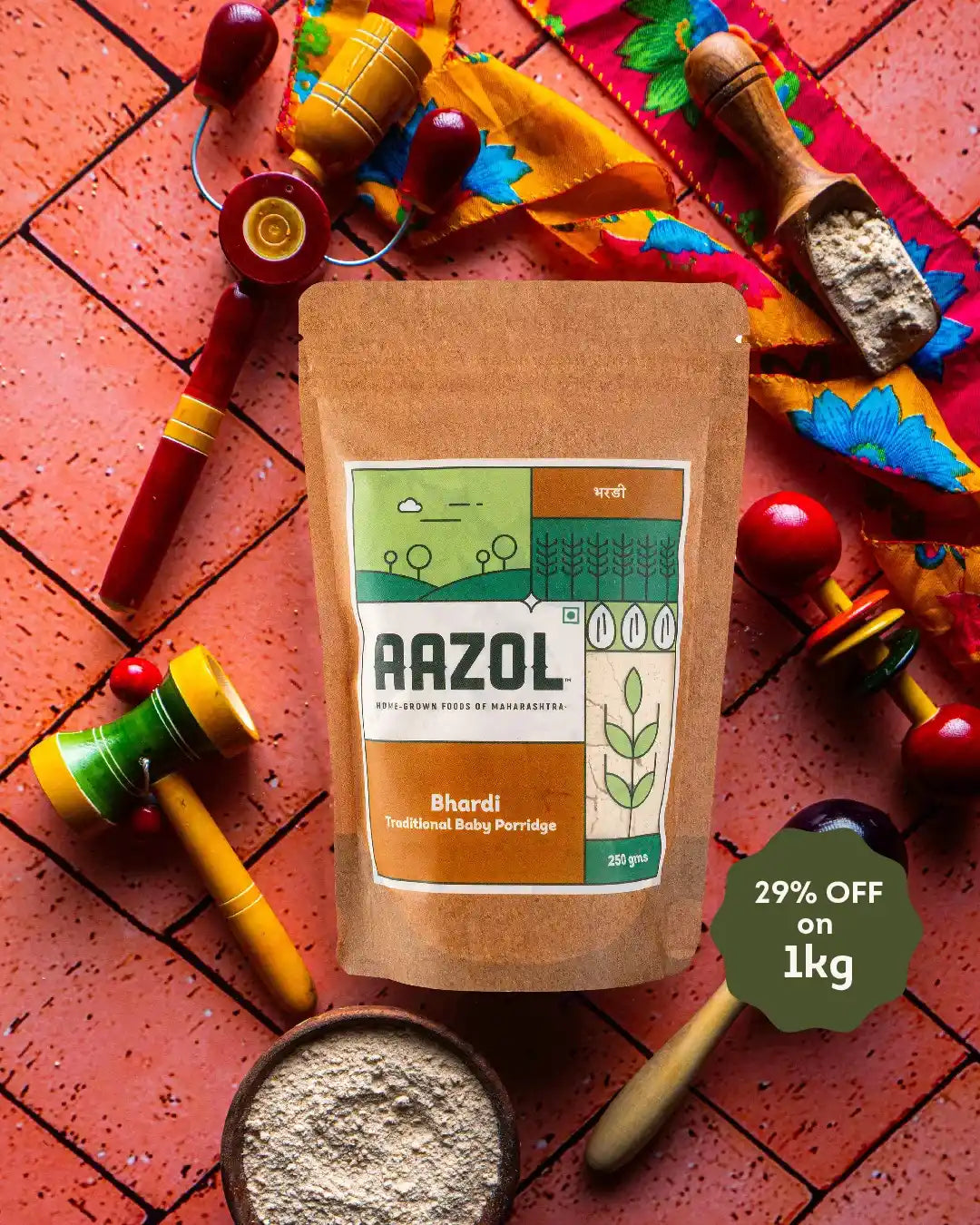 Traditional Cereal: Bhardi (250g/1kg)