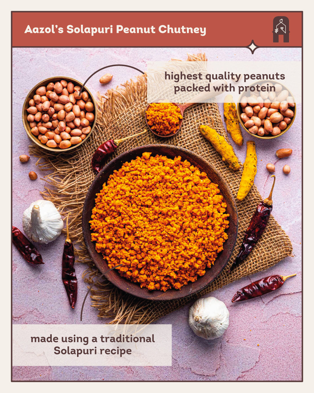 Gahu Kurdai Sukha Bhel Combo - 400g