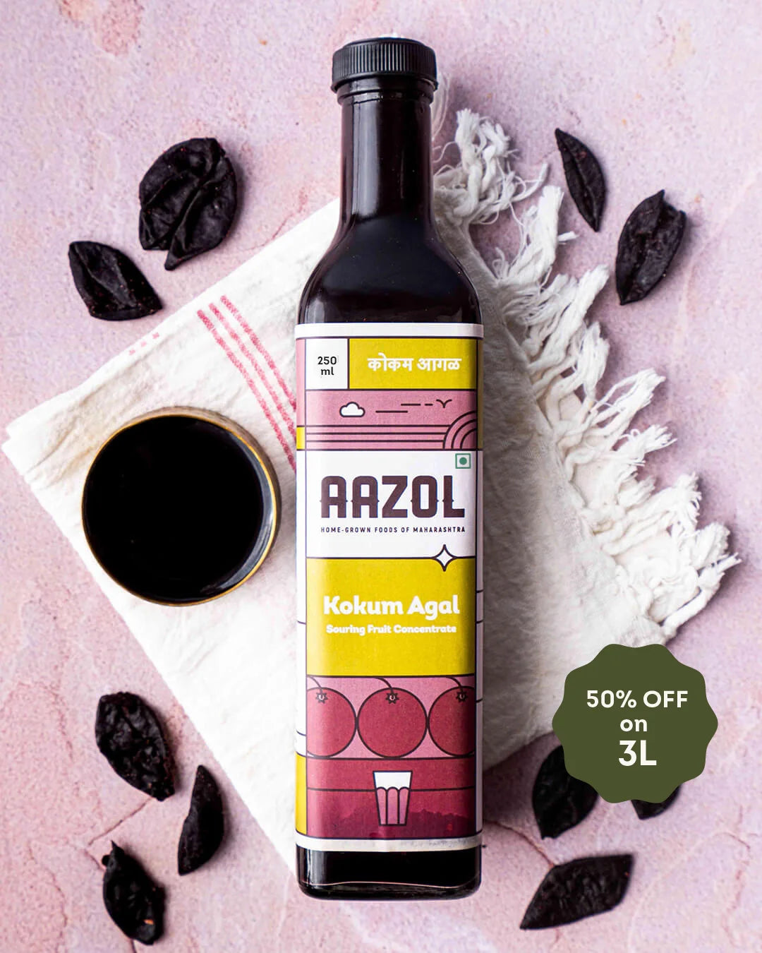 Kokum Sherbet Combo - 1000ml