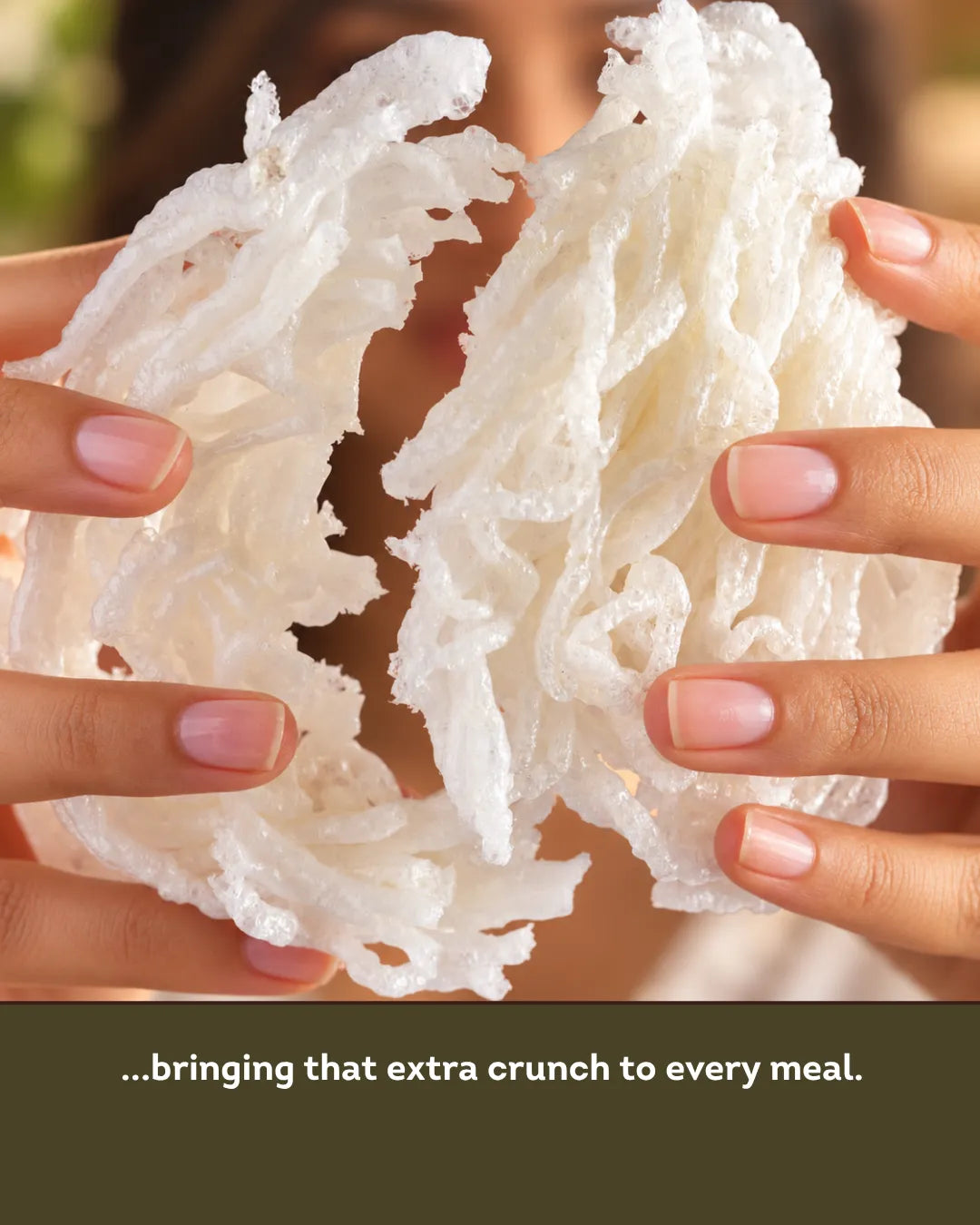 Whole Wheat String Papad: Gahu Kurdai