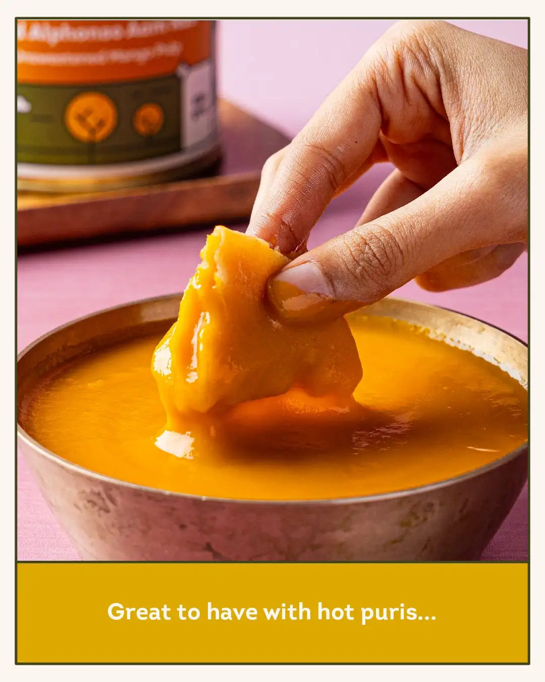 Devgad Alphonso Aam Ras: Pure Unsweetened Mango Pulp (850g/1.7kg)