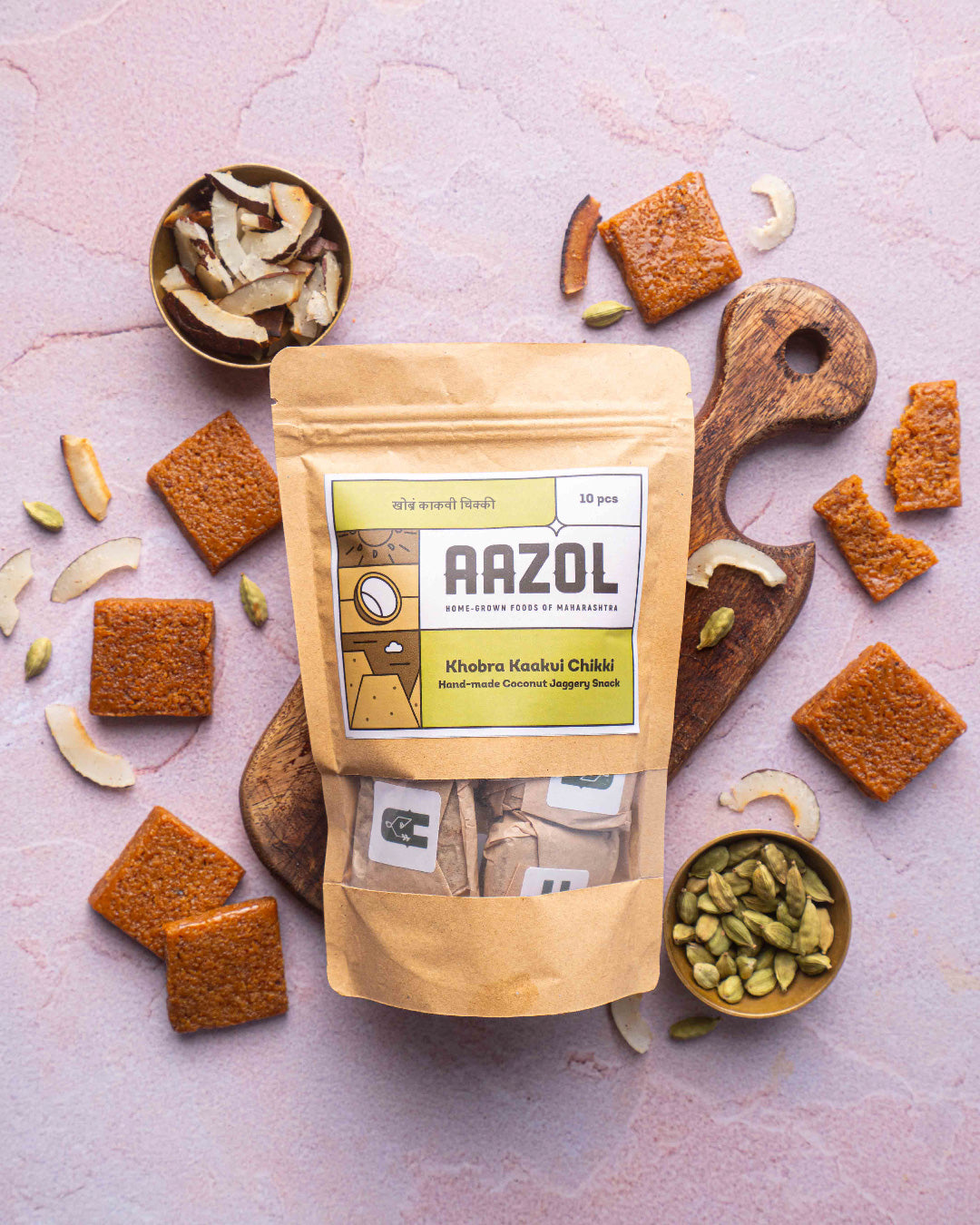 Maharashtrian Sweets Combo - 800g