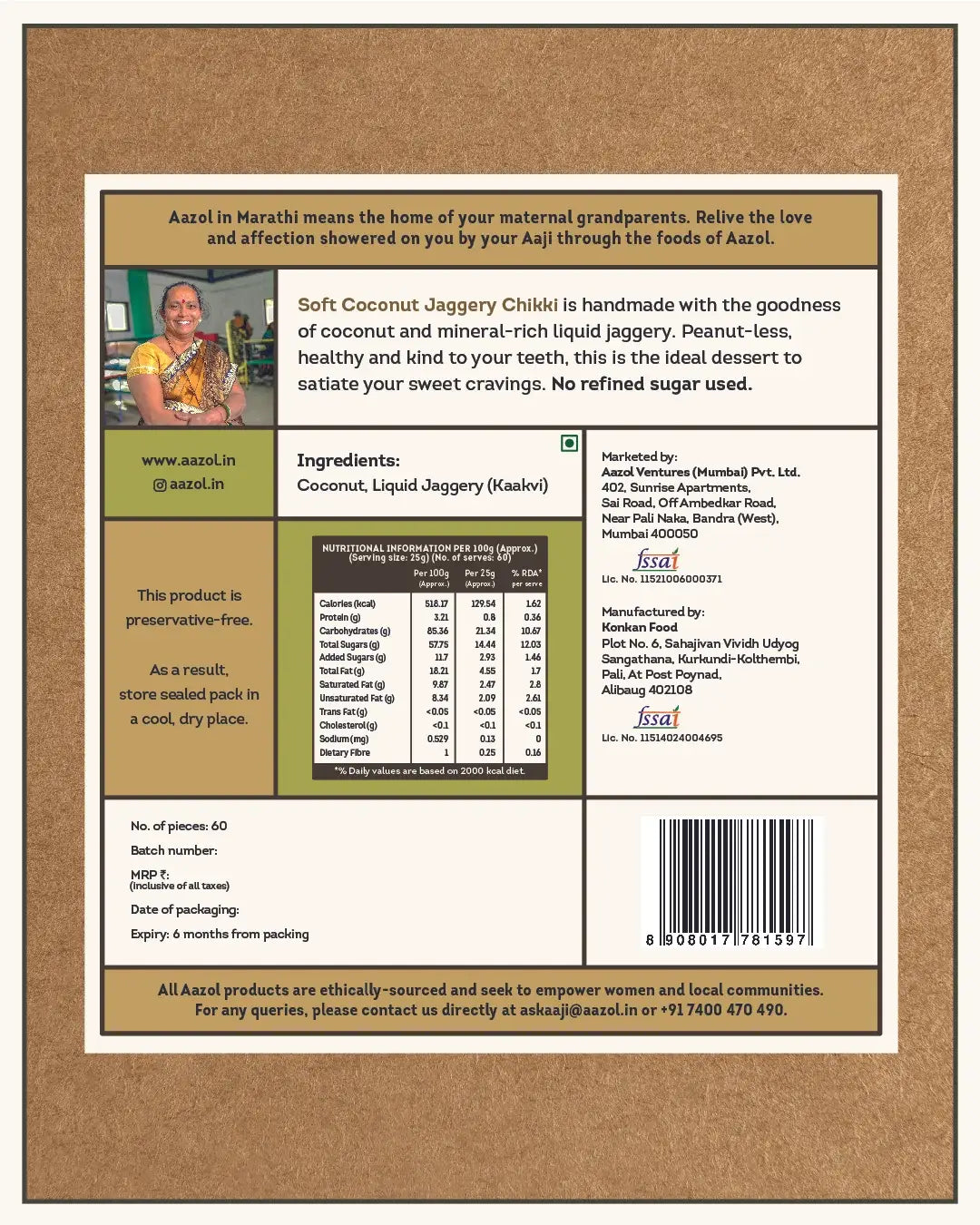 Maharashtrian Sweets Combo - 800g