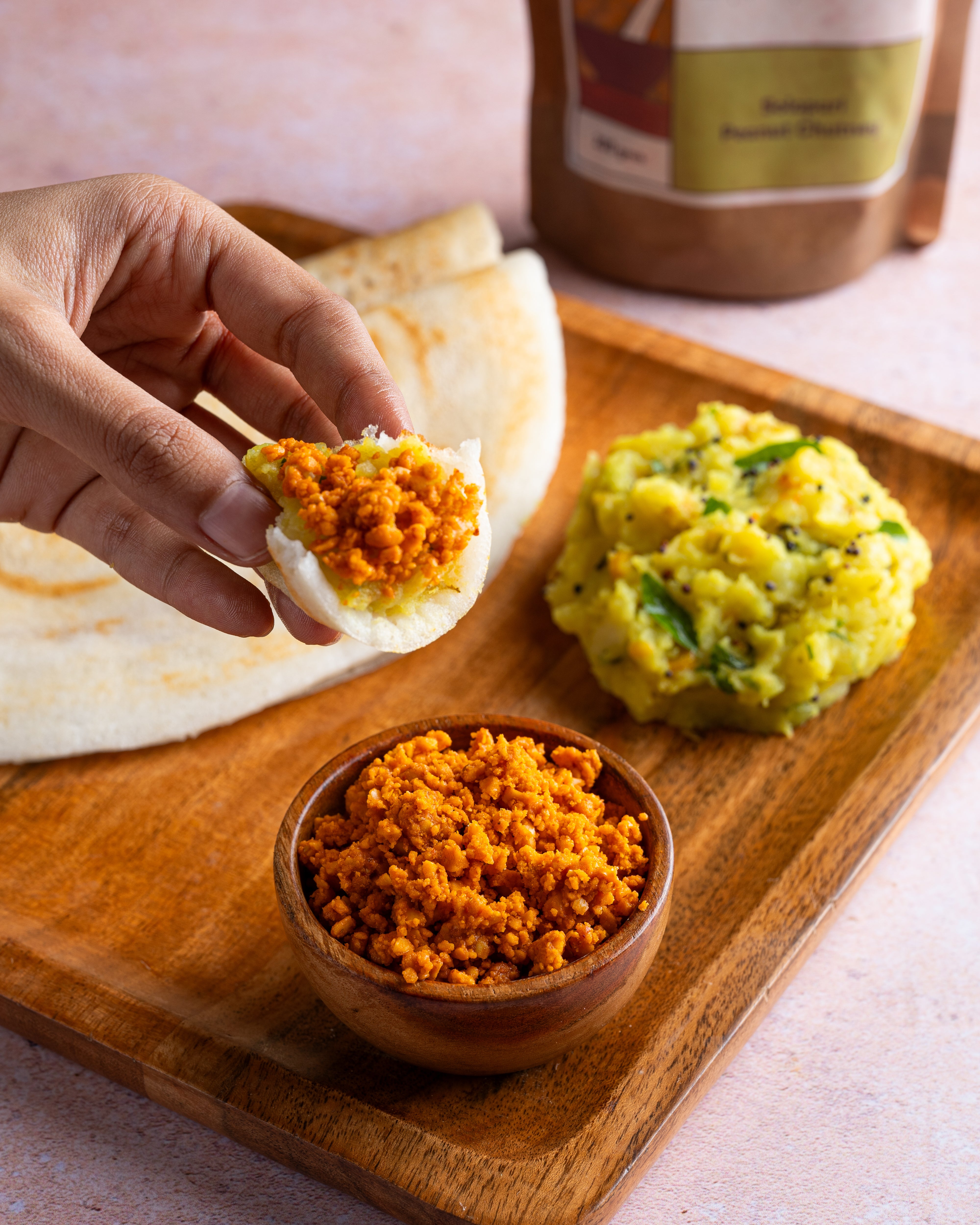 Solapuri Peanut Chutney (200g/600g)