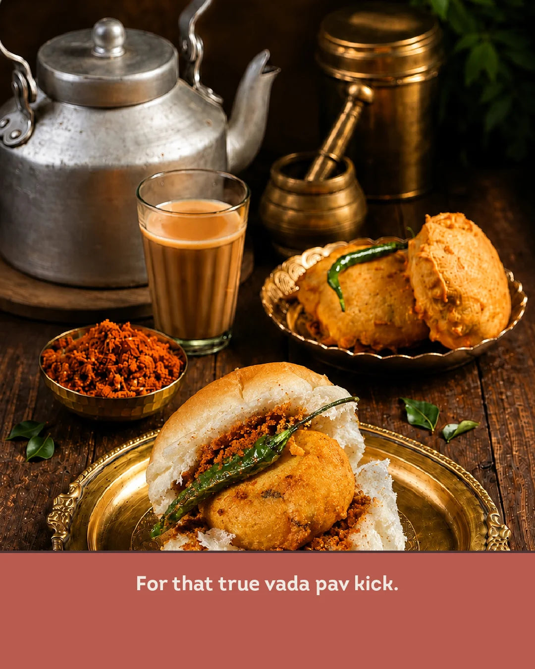 Dry Garlic Coconut Chutney: Vada Pav Masala