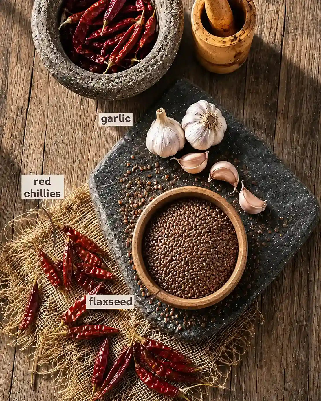 Omega 3-rich Flaxseed Chutney