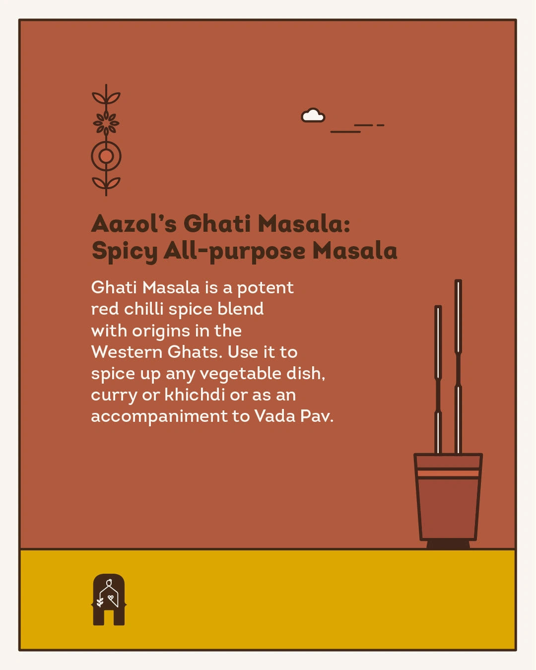 Ghati Masala: Spicy All-purpose Masala - 100g