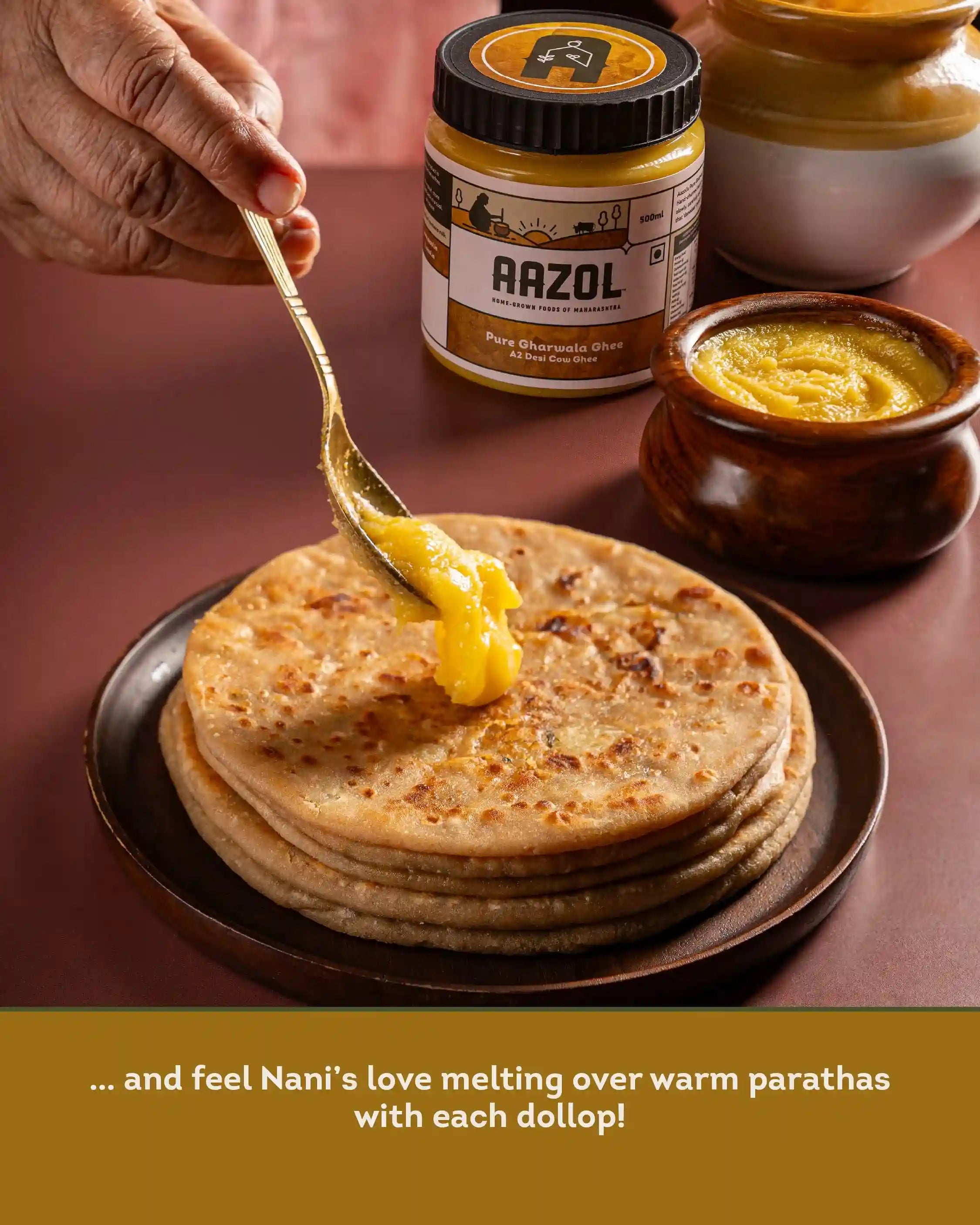 Pure Gharwala Ghee: A2 Gir Cow Ghee