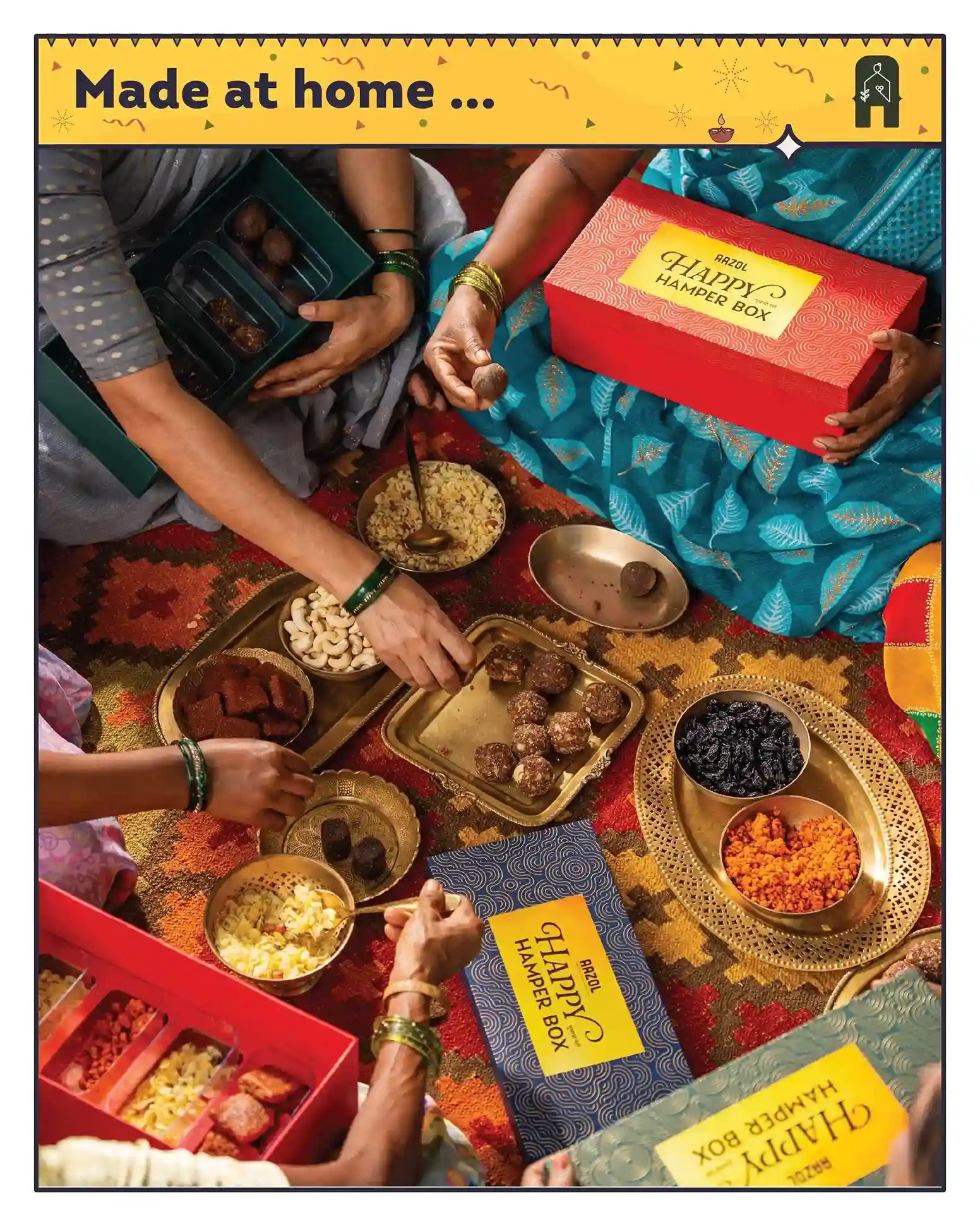 Dry Fruits Happy Hamper Box - 600g