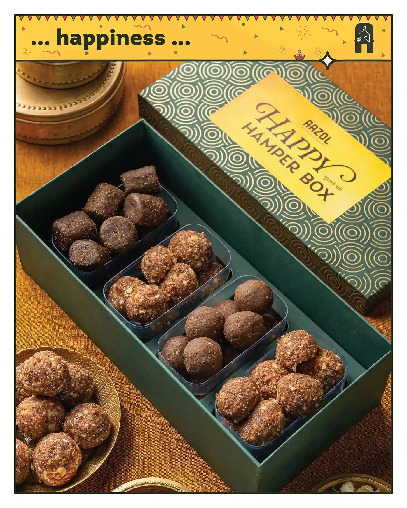 Sweets Happy Hamper Box - 620g