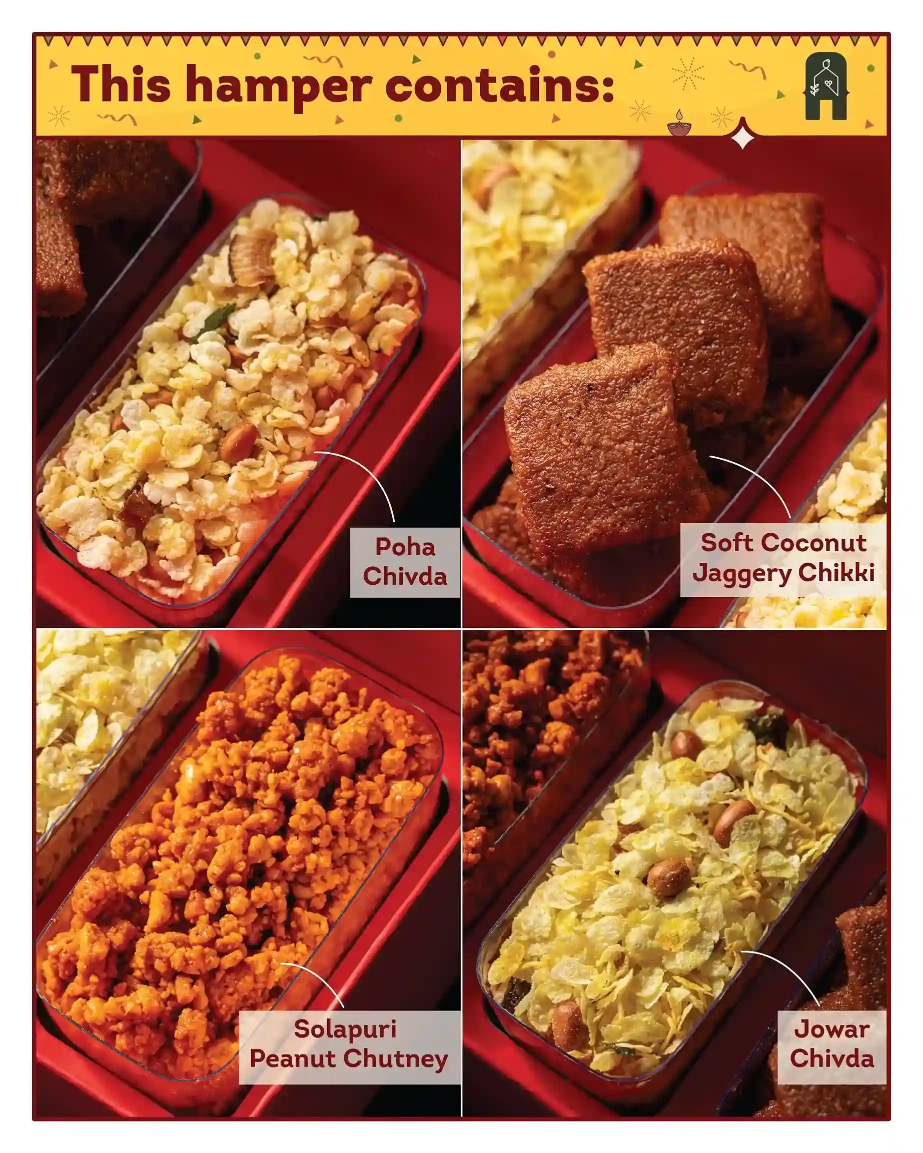 Snacks Happy Hamper Box - 410g