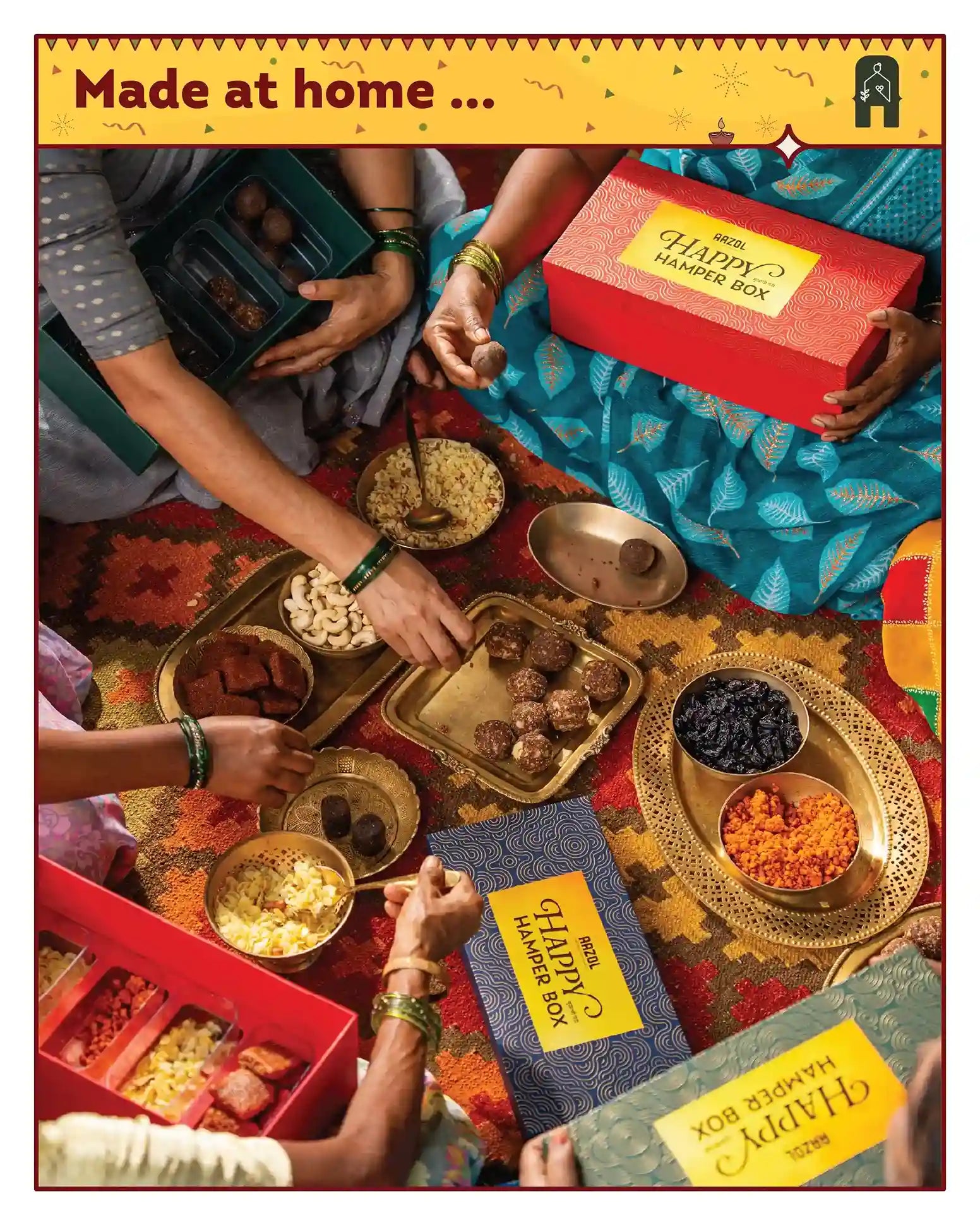 Snacks Happy Hamper Box - 410g
