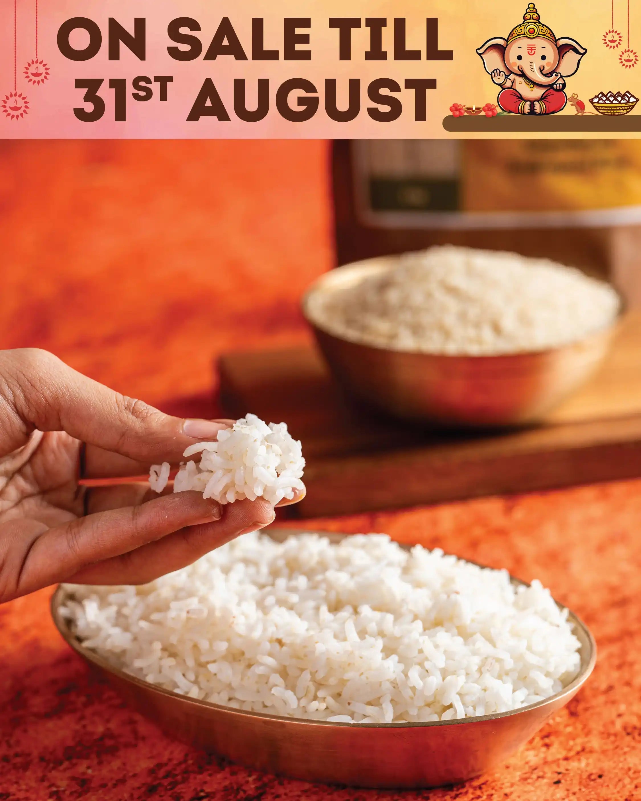 Unpolished Indrayani Rice (1kg/5kg)