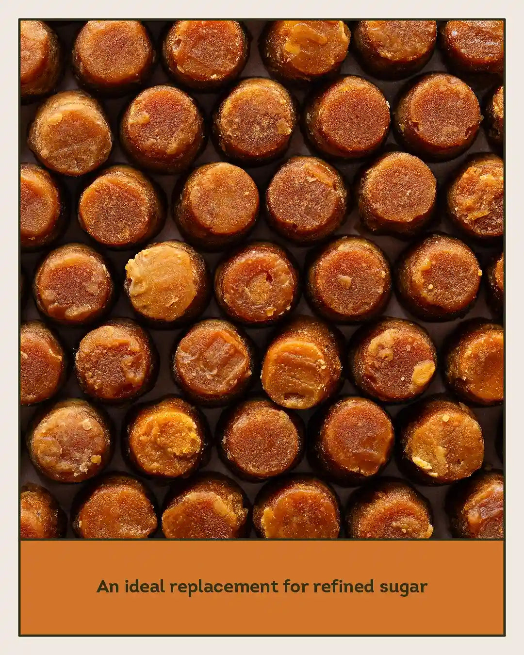 Organic Jaggery Cubes: Pure Desi Ghee Gur (650g/1.3kg/1.95kg)