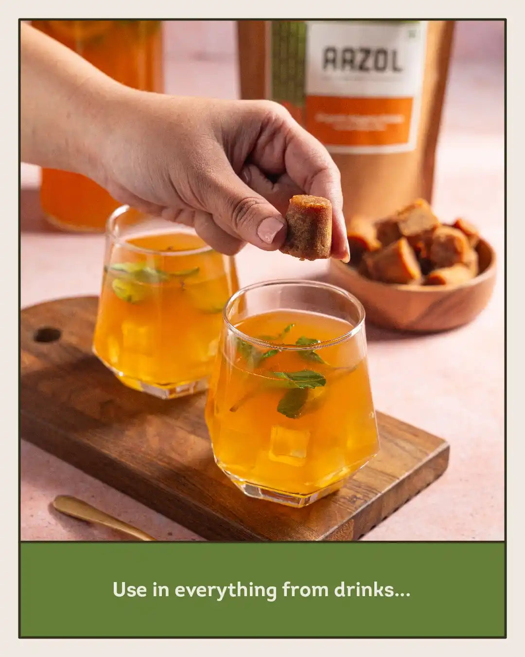 Organic Jaggery Cubes: Pure Desi Ghee Gur