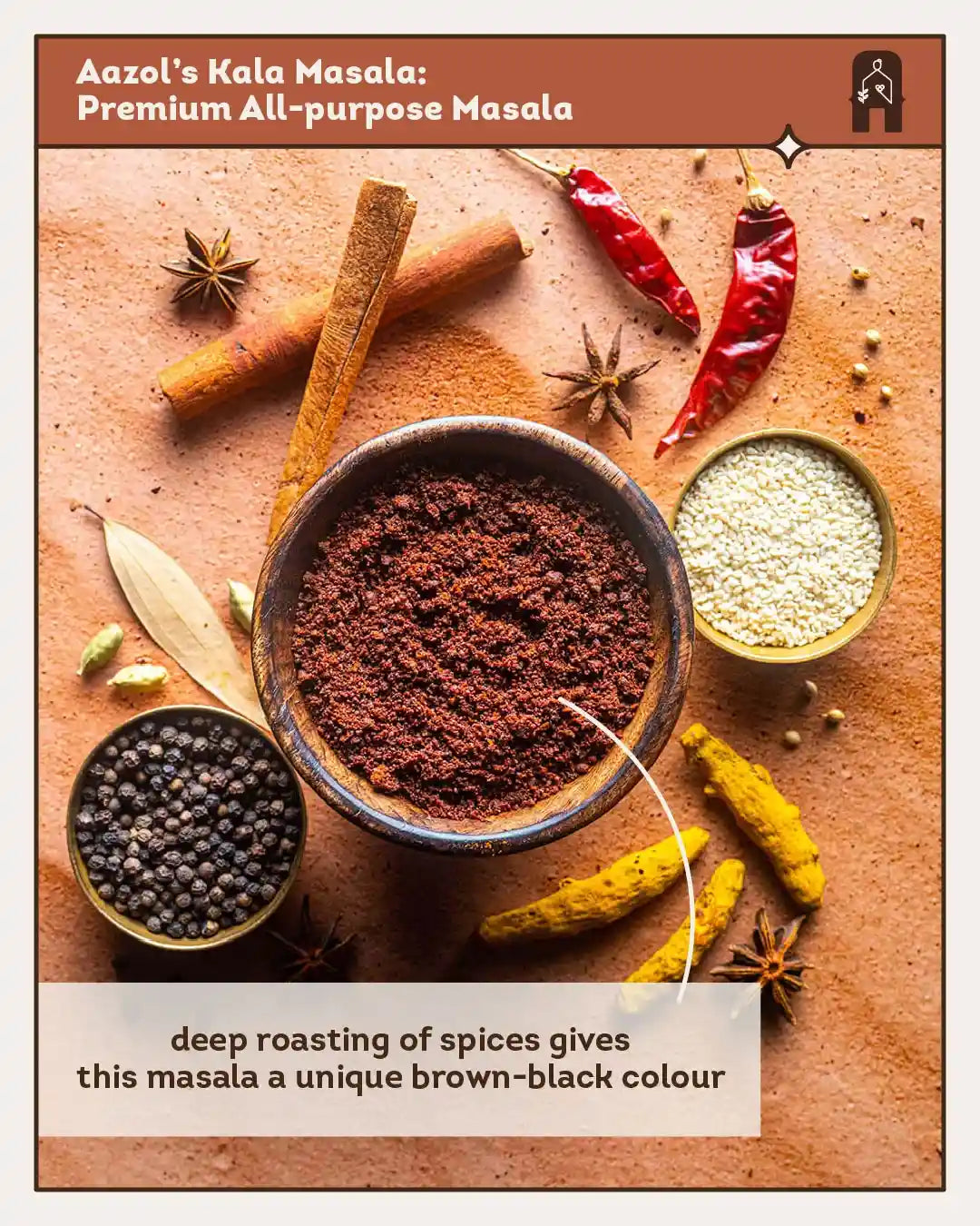 Kala Masala: Premium All-purpose Masala - 100g