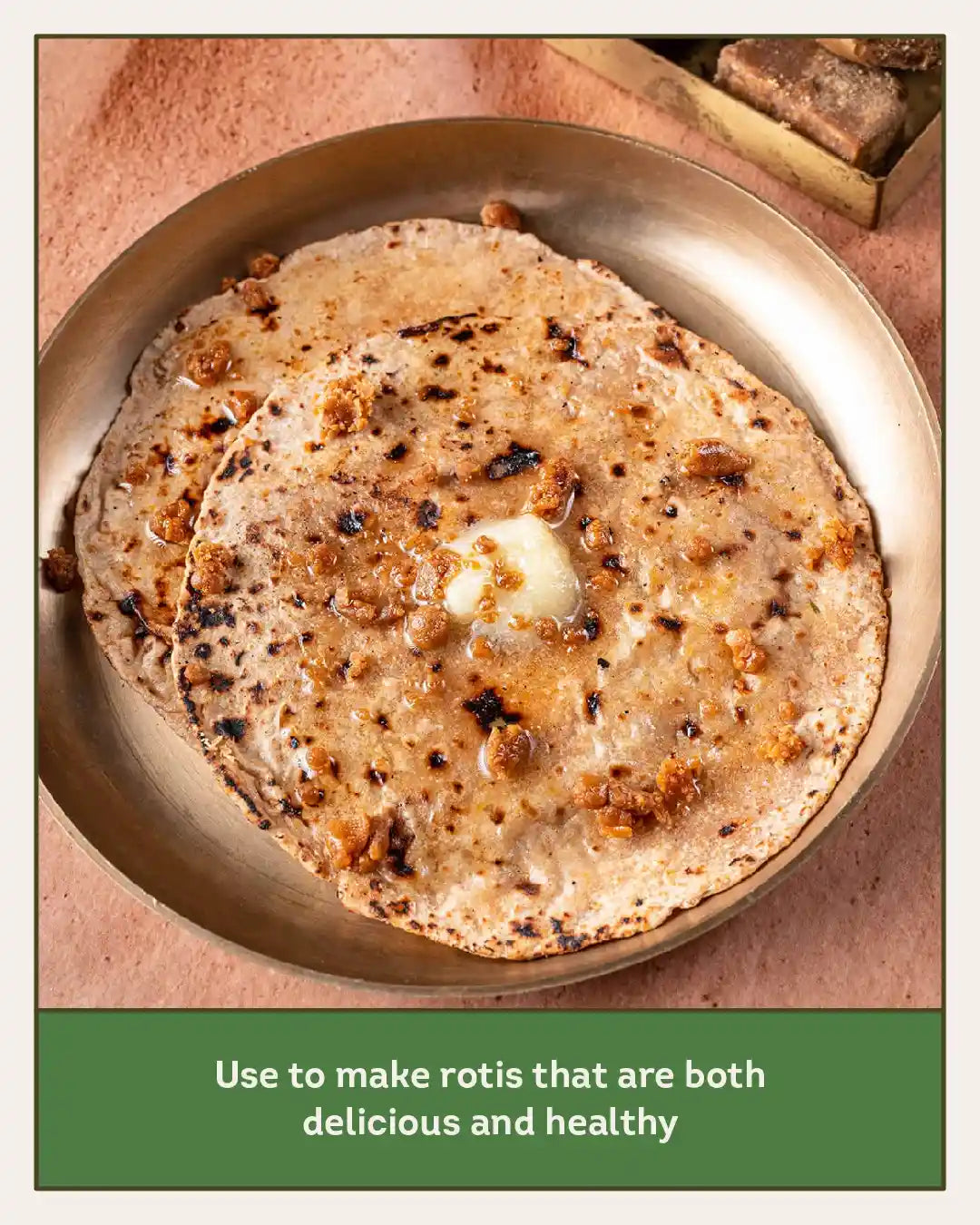 Low Gluten Khapli Atta: Emmer Wheat Flour (500g/2kg/5kg)