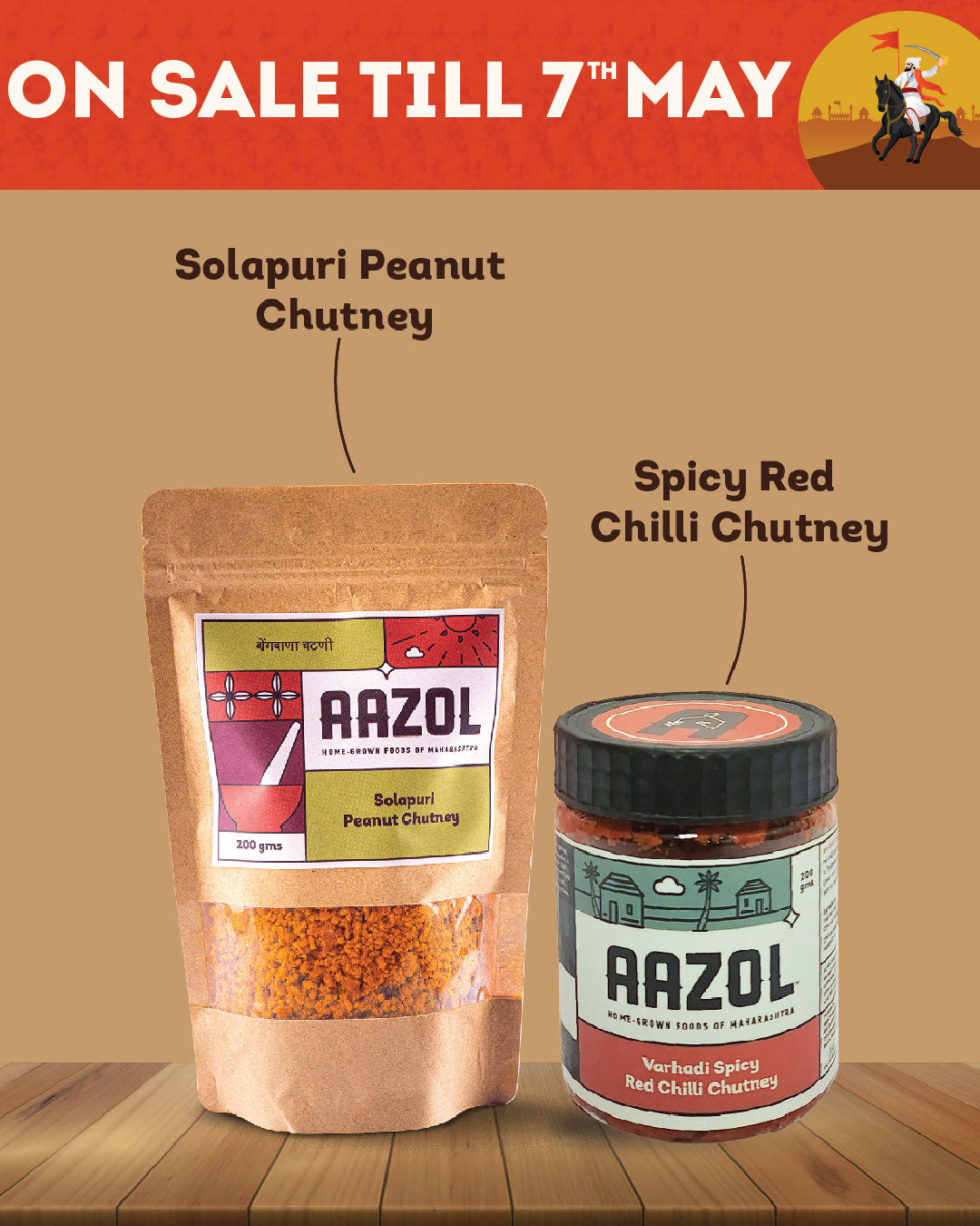 Maharashtrian Specialty Chutneys Combo - 400g