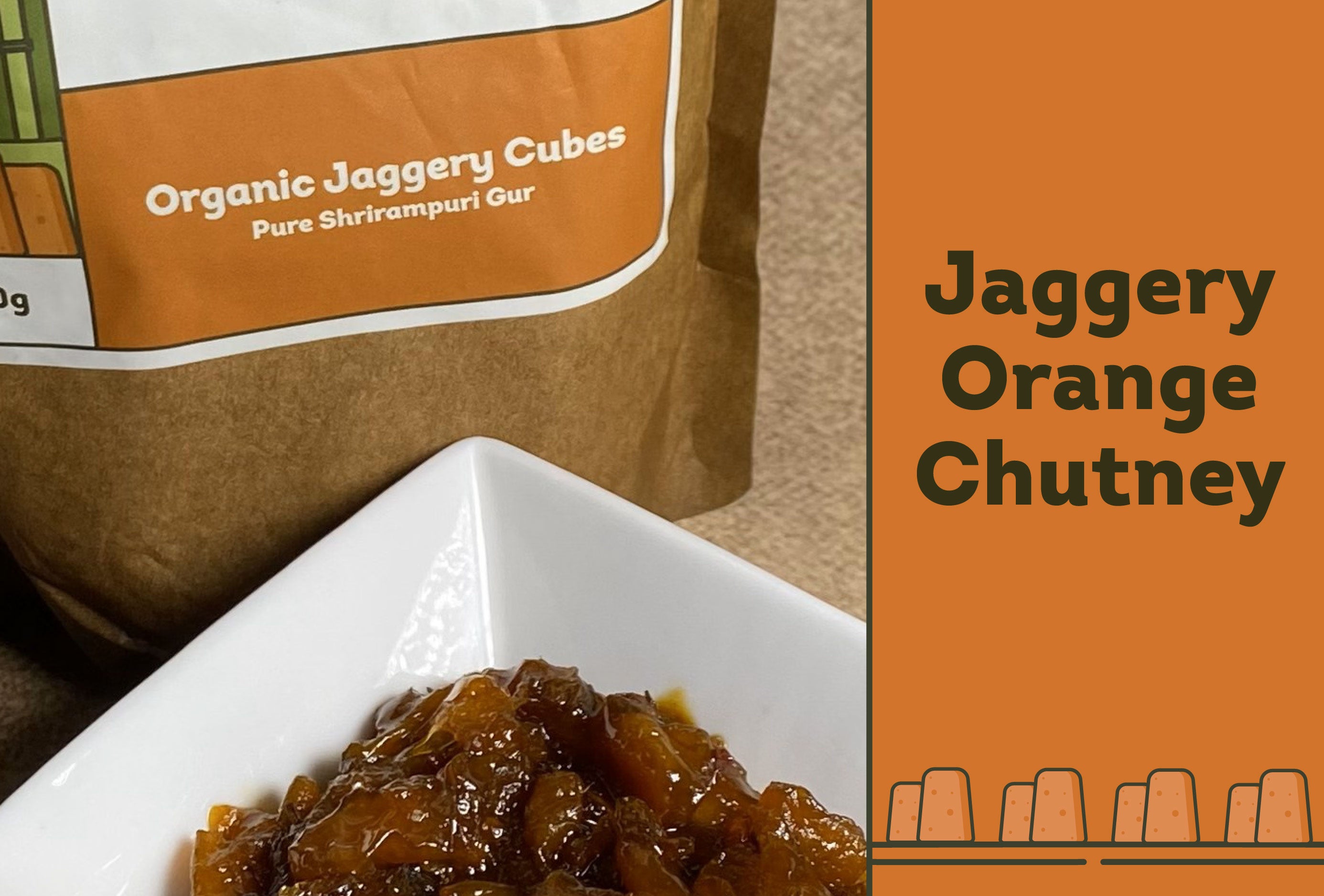 Jaggery Orange Chutney