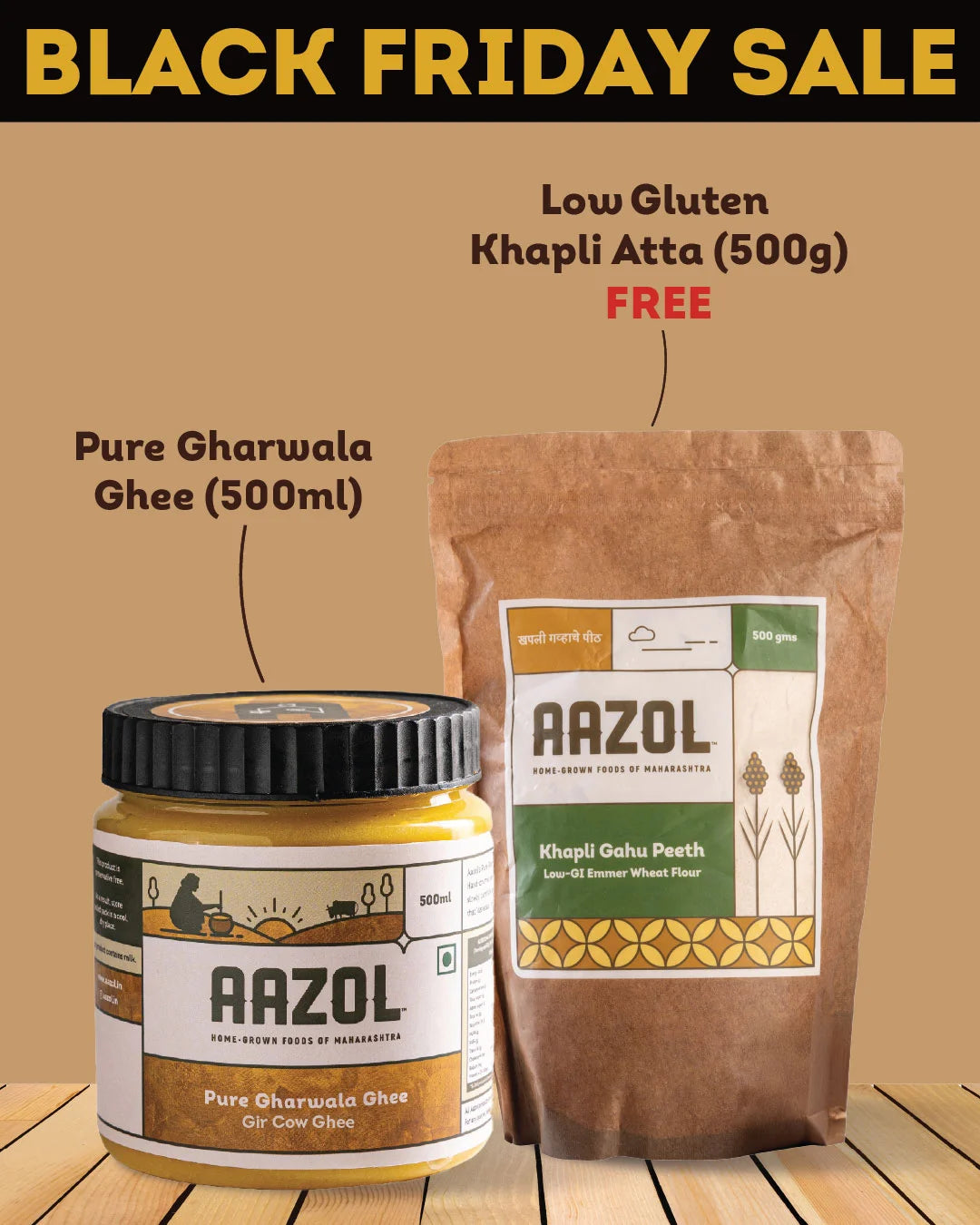 Paratha Combo - 500ml (500g FREE)