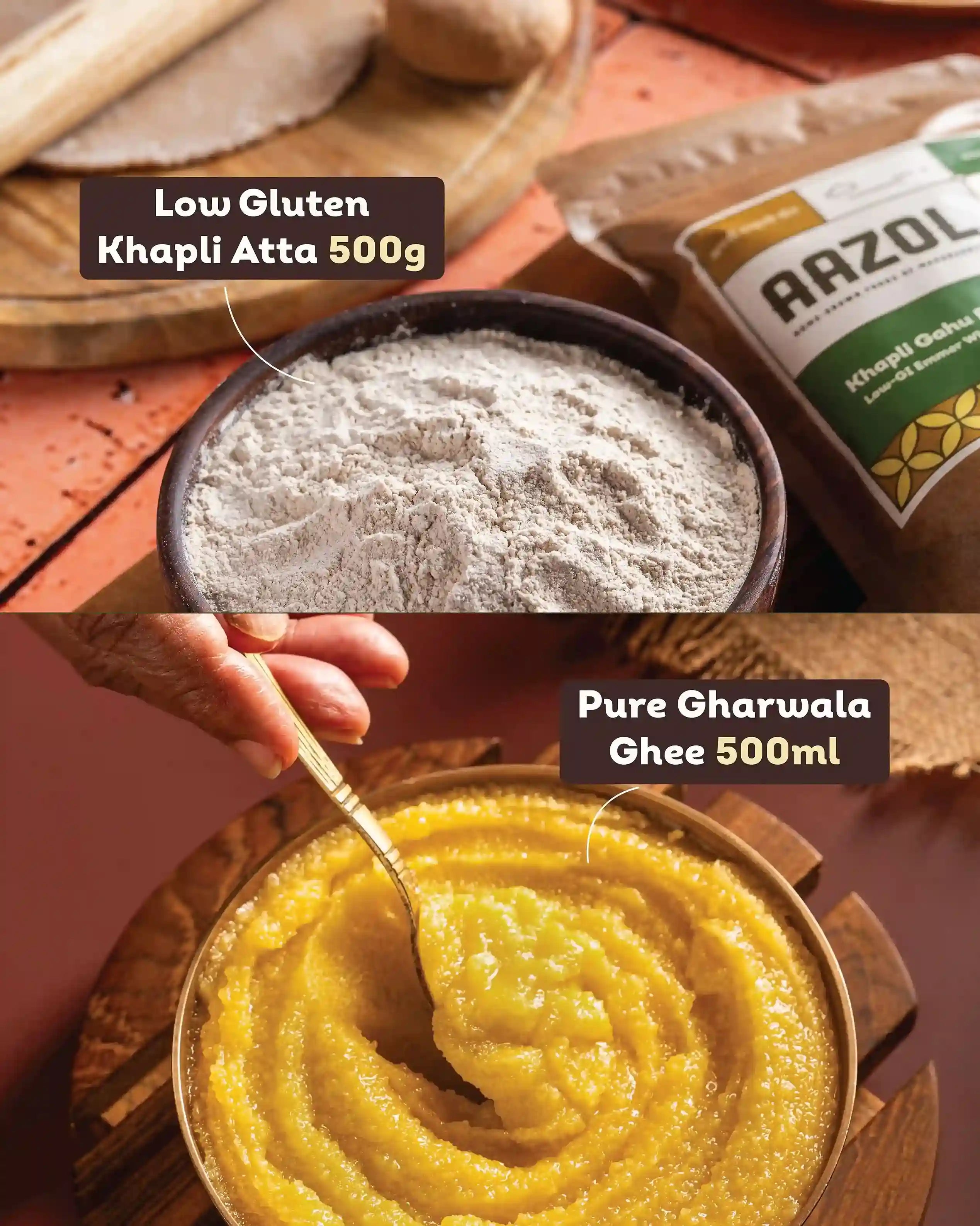 Paratha Combo - 500ml (500g FREE)