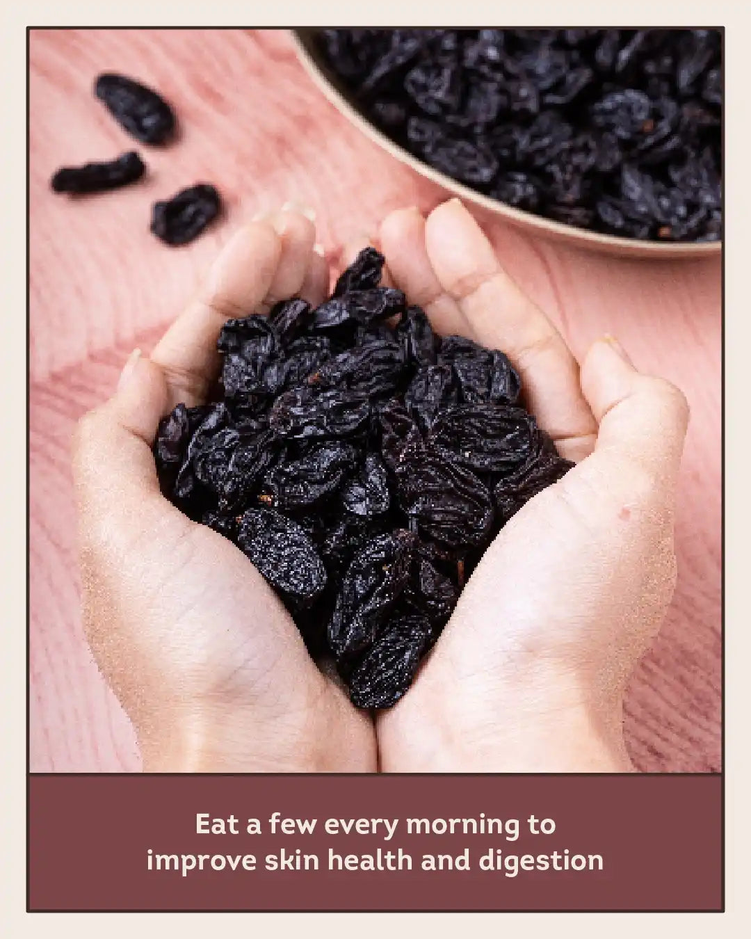Jumbo Black Raisins: Nashik's Seedless Kismis (250g/1kg)