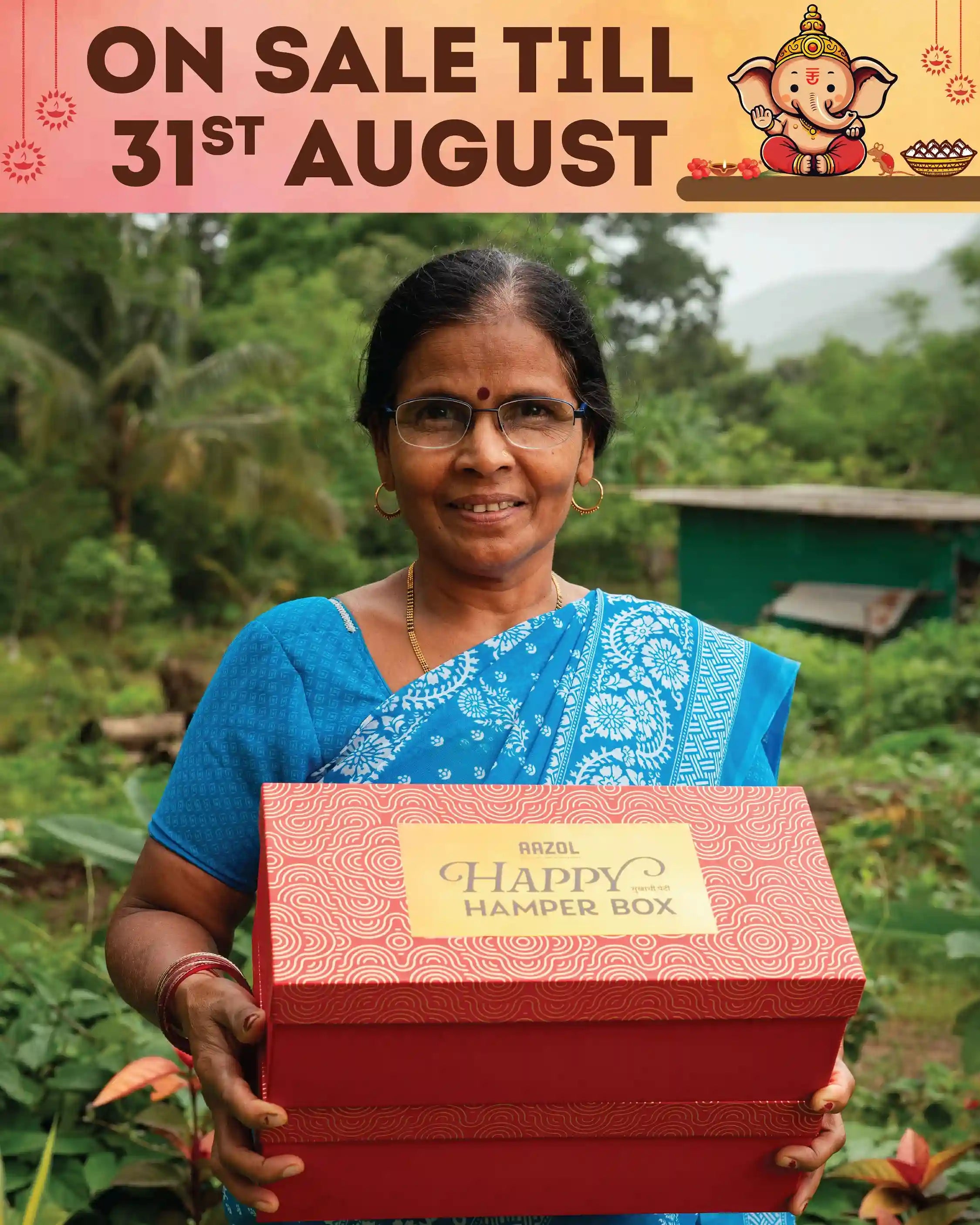 Snacks Happy Hamper Box - 410g