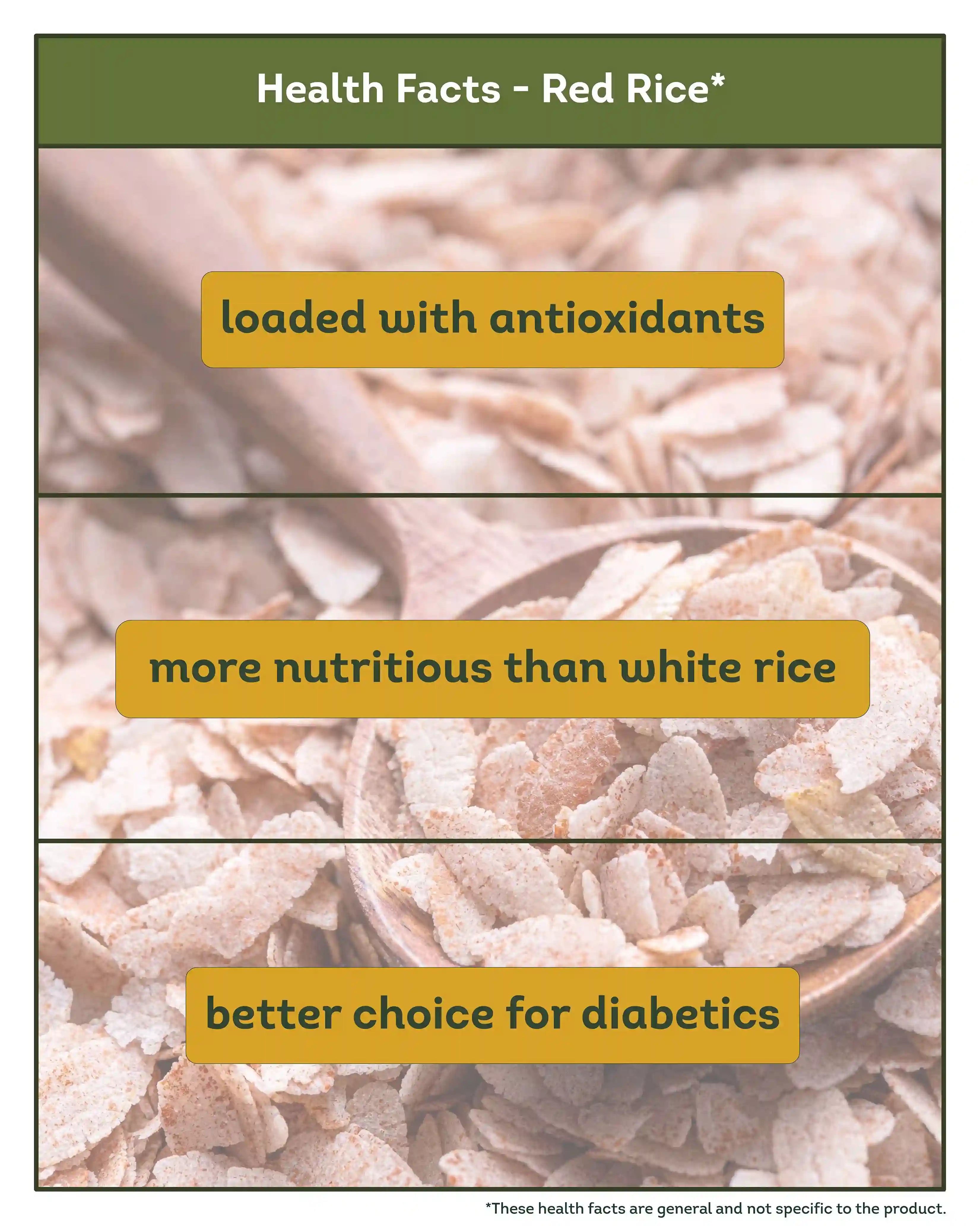 Healthy Red Rice Poha