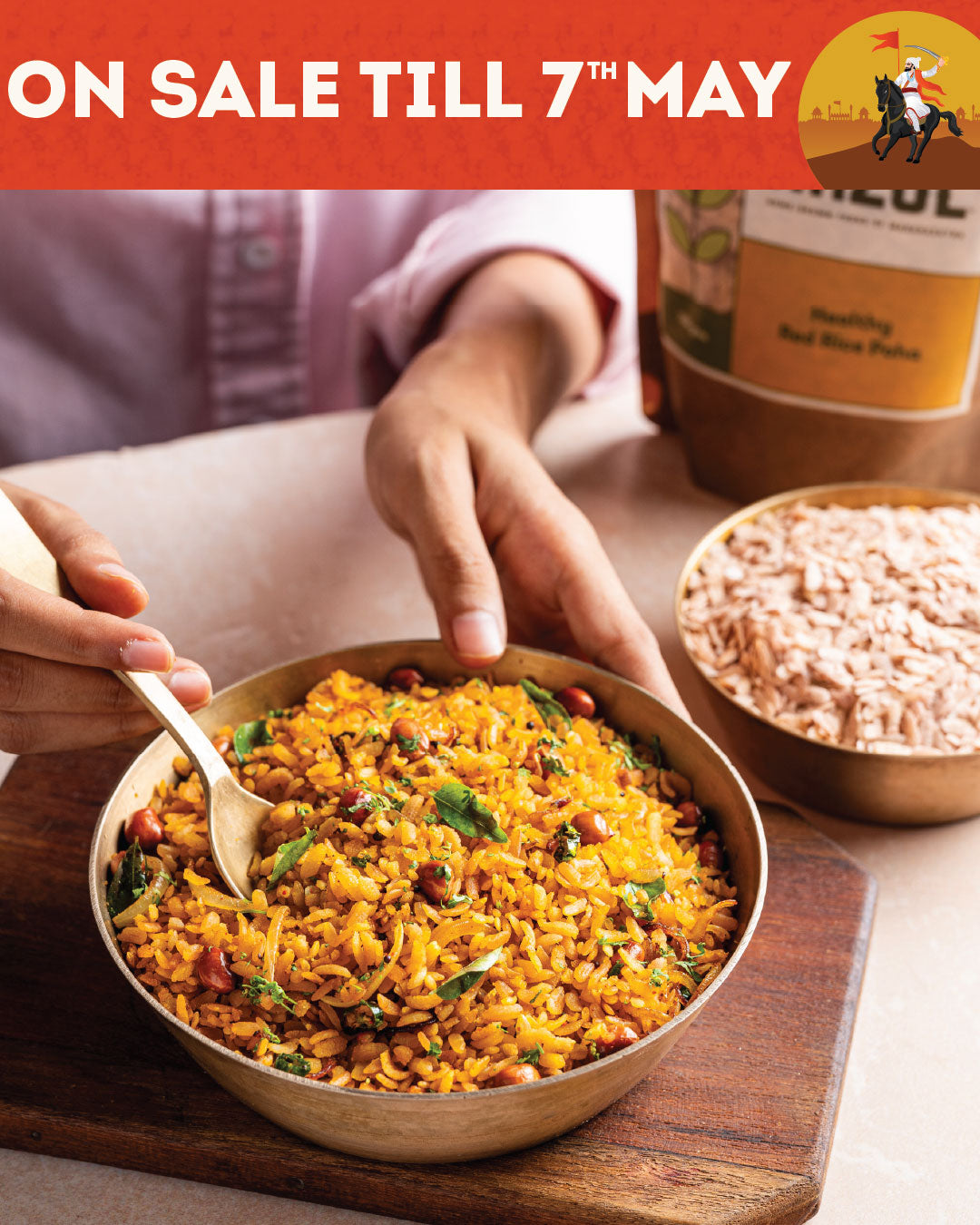 Healthy Red Rice Poha (250g/750g)