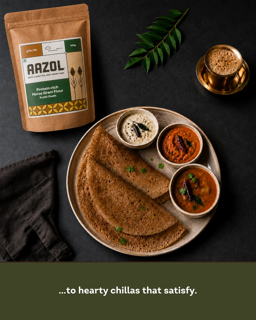 Protein-rich Horse Gram Flour: Kulith Peeth