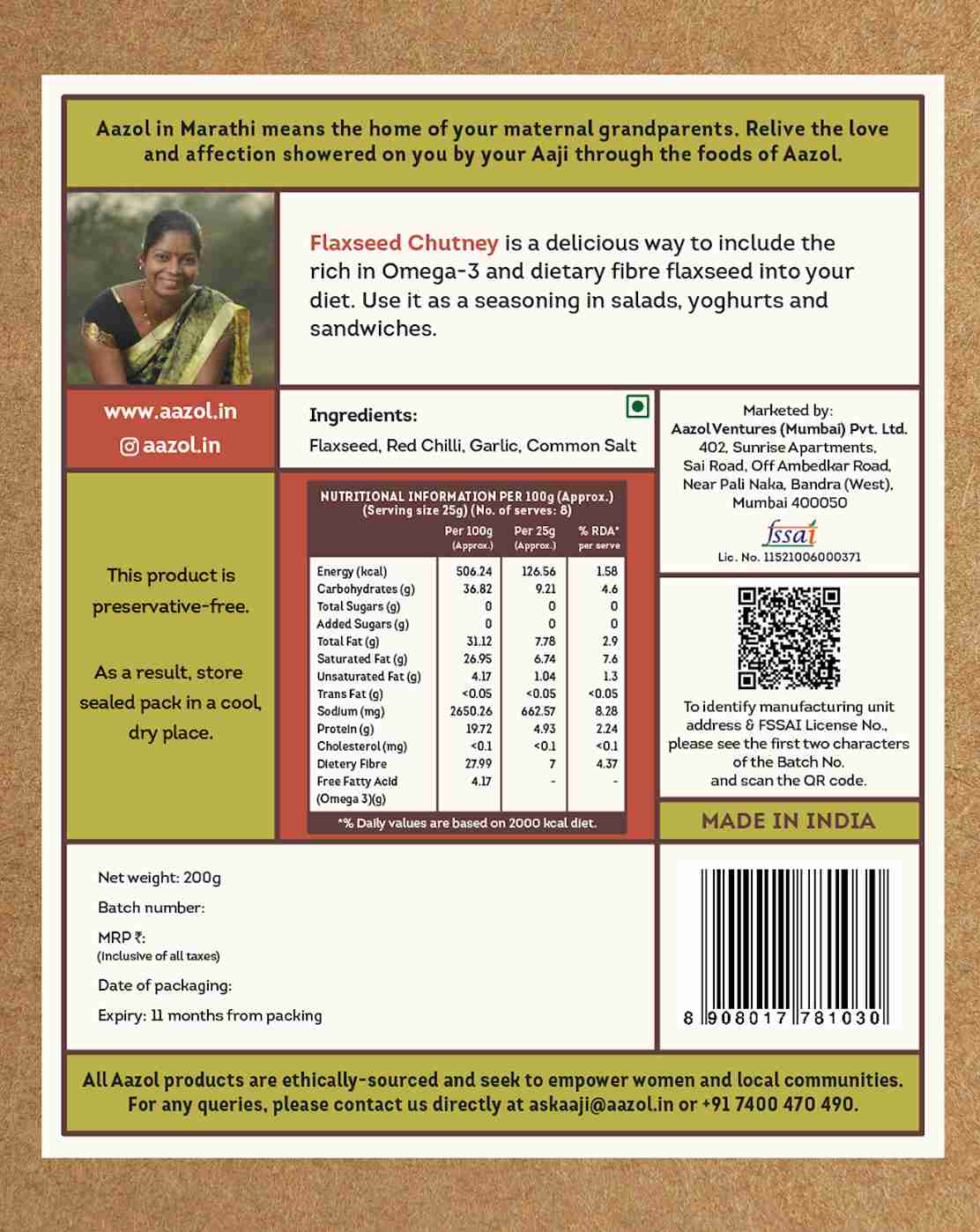 Maharashtrian Dry Chutneys Combo