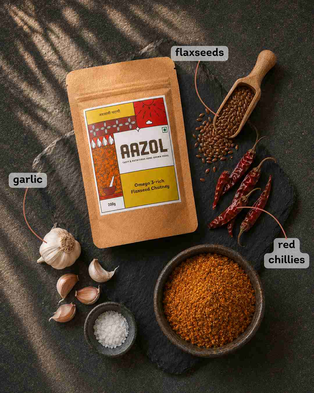 Maharashtrian Dry Chutneys Combo