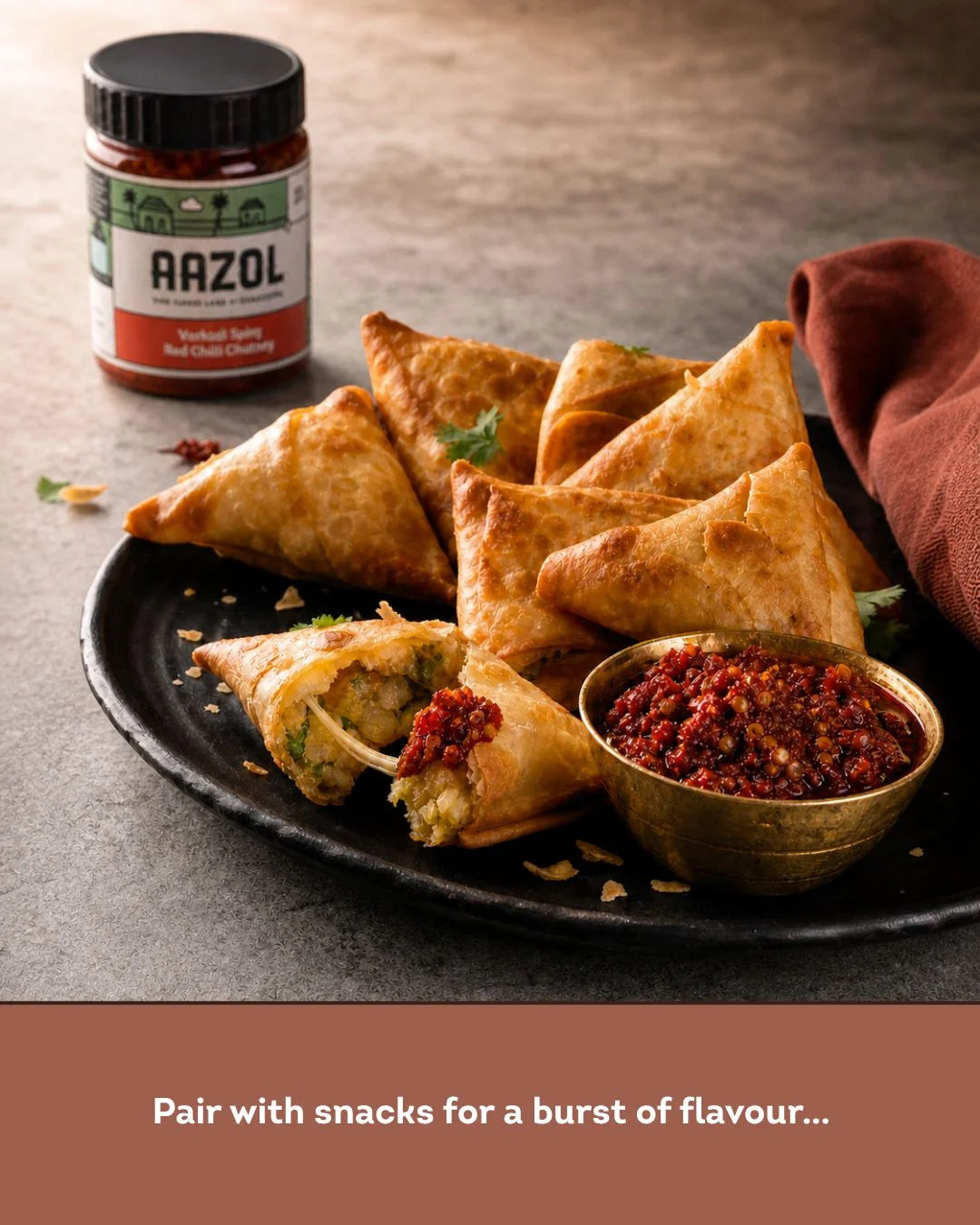 Fresh Red & Green Chilli Chutneys Combo