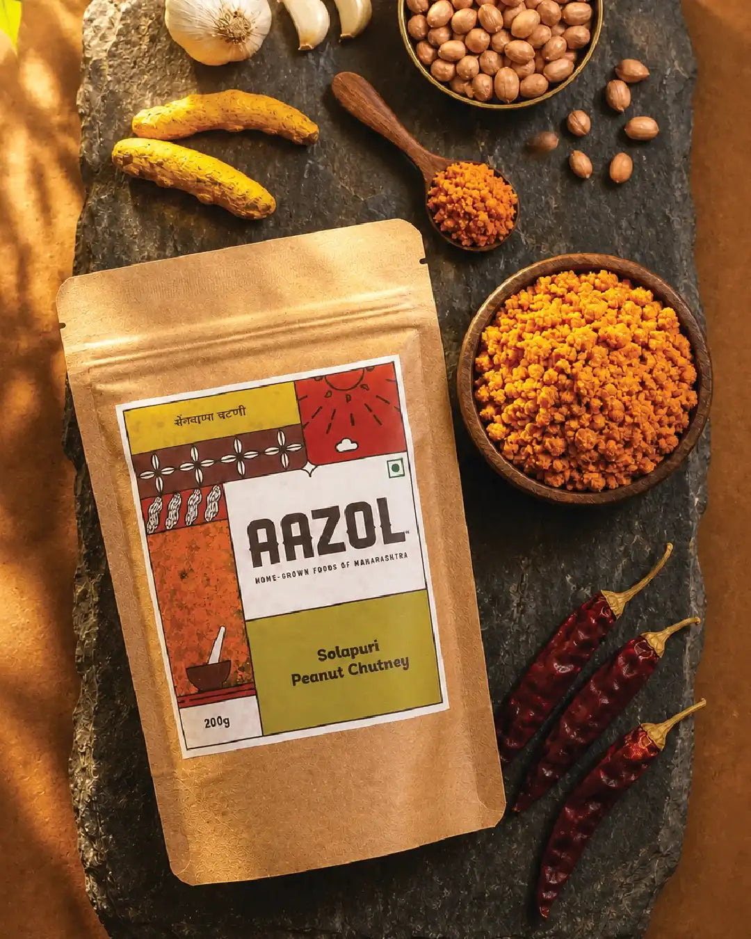 Solapuri Peanut Chutney