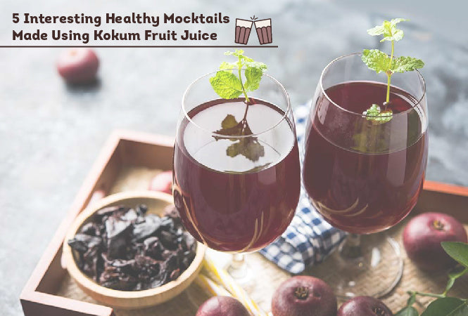 5 Interesting Healthy Mocktails Made Using Kokum Agal