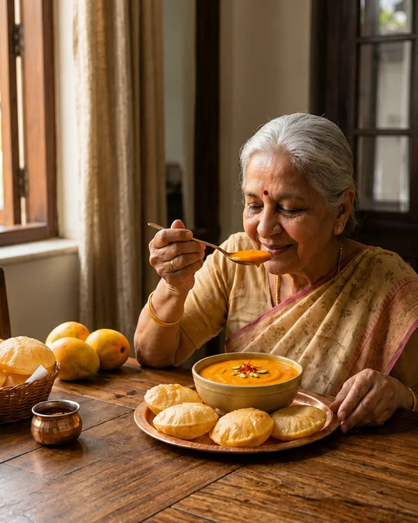 Aazol’s Aam Ras: A Spoonful of Childhood and Aaji’s Love
