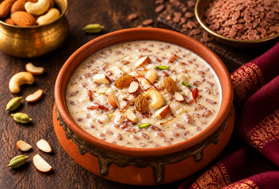 Red Rice Poha Kheer