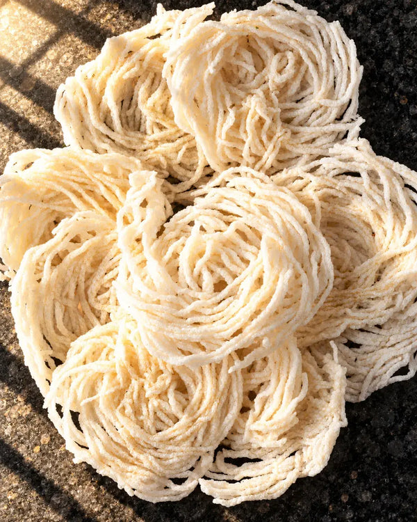 Whole Wheat String Papad: Gahu Kurdai