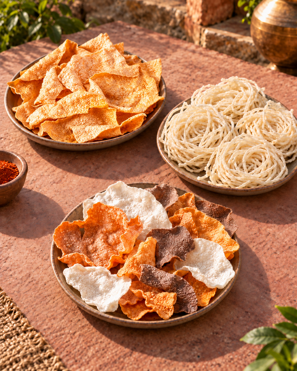 Maharashtrian Papads Combo