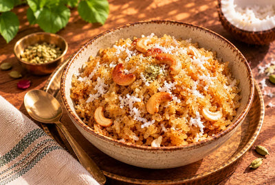 Sweet Jaggery Poha