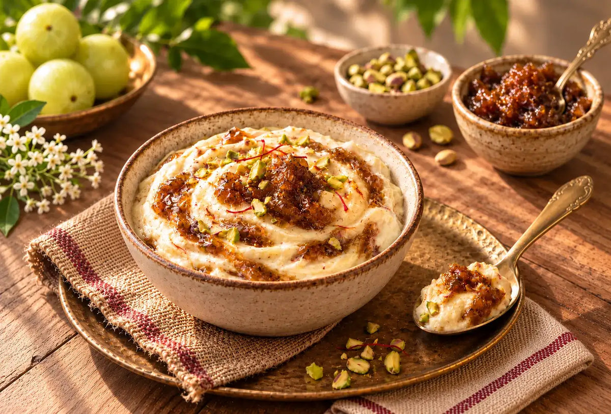 Amla Gulkand Shrikhand